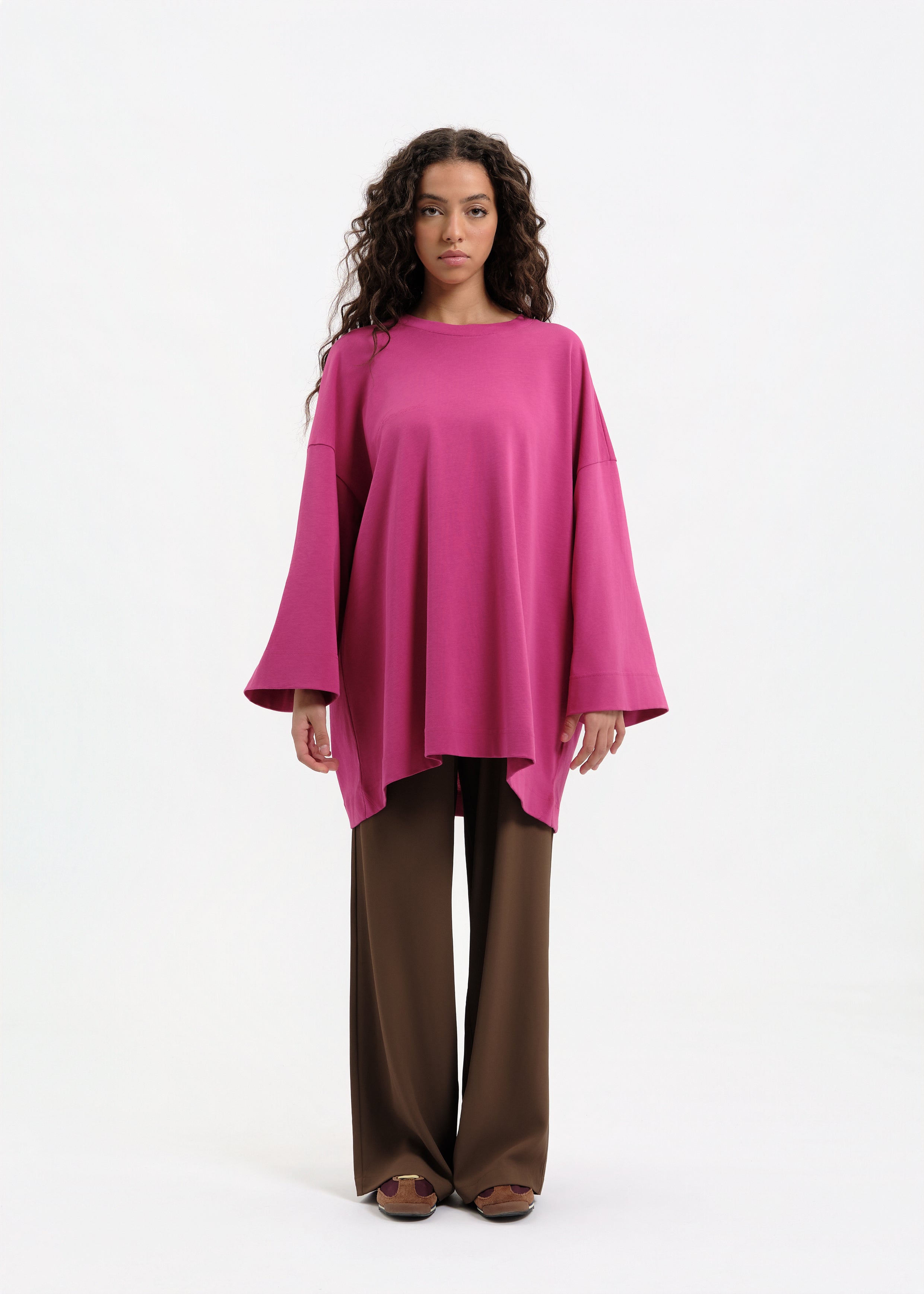 Fushia oversized t-shirt