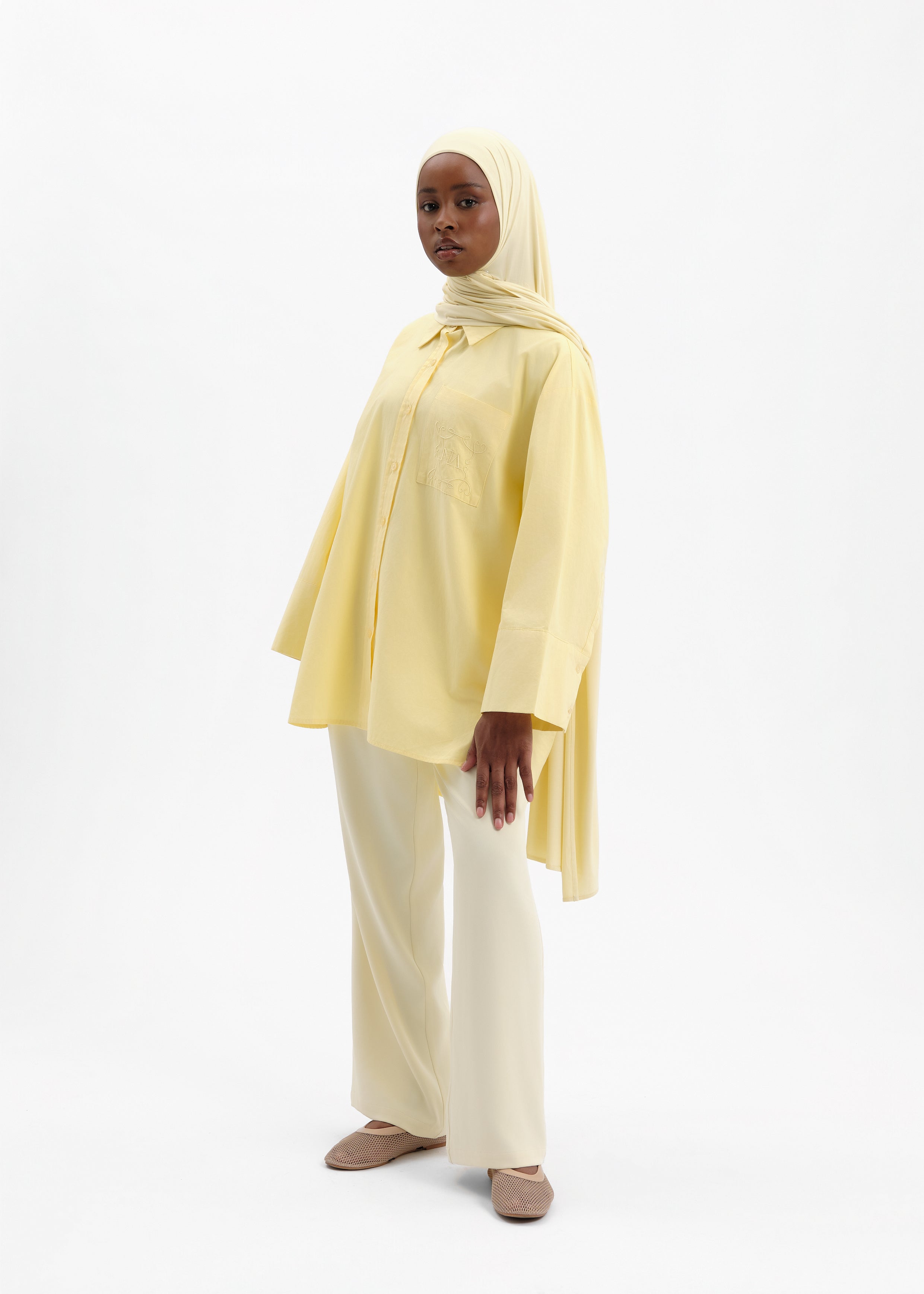 Oversized lemon shirt
