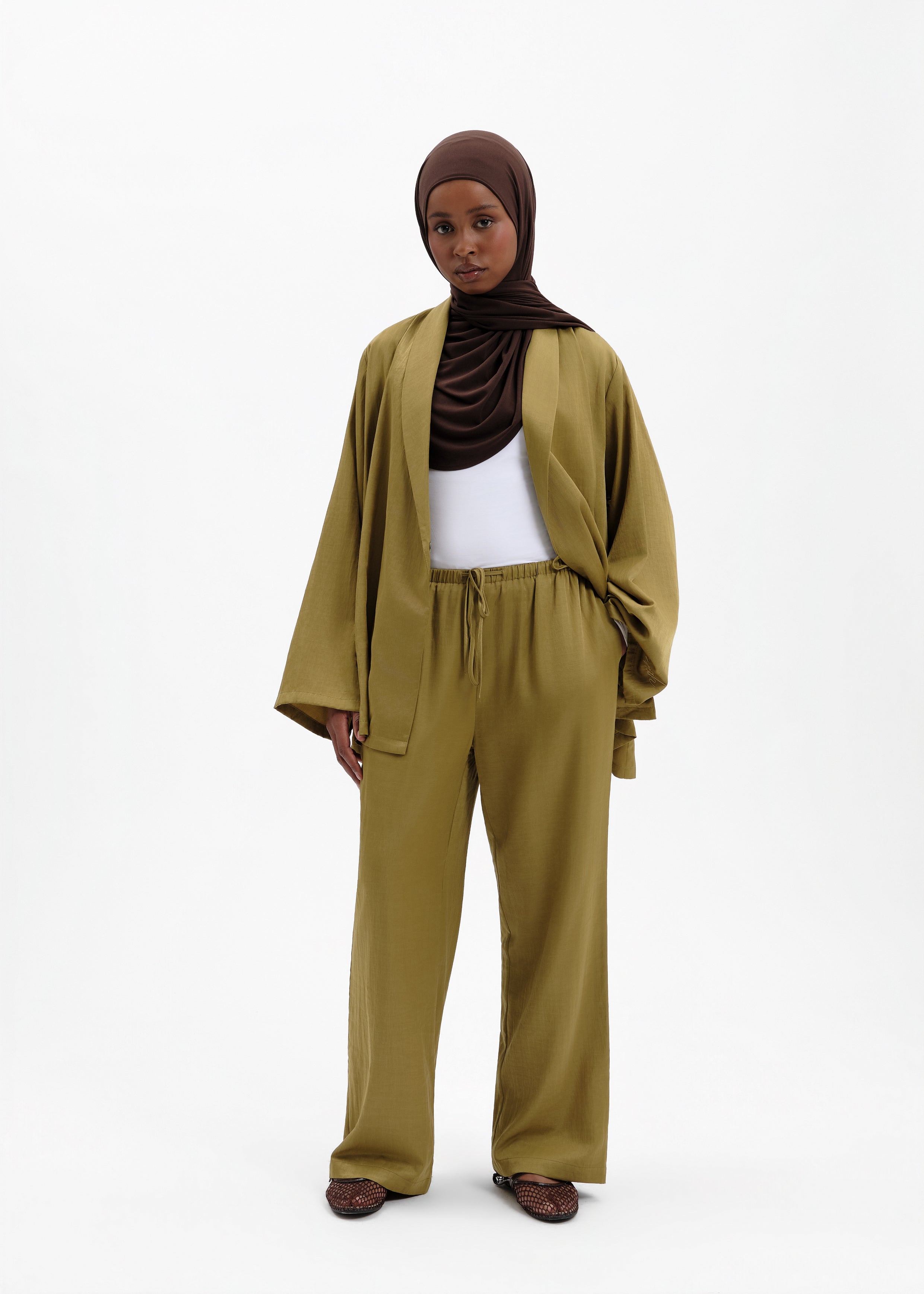 Ora pants anis