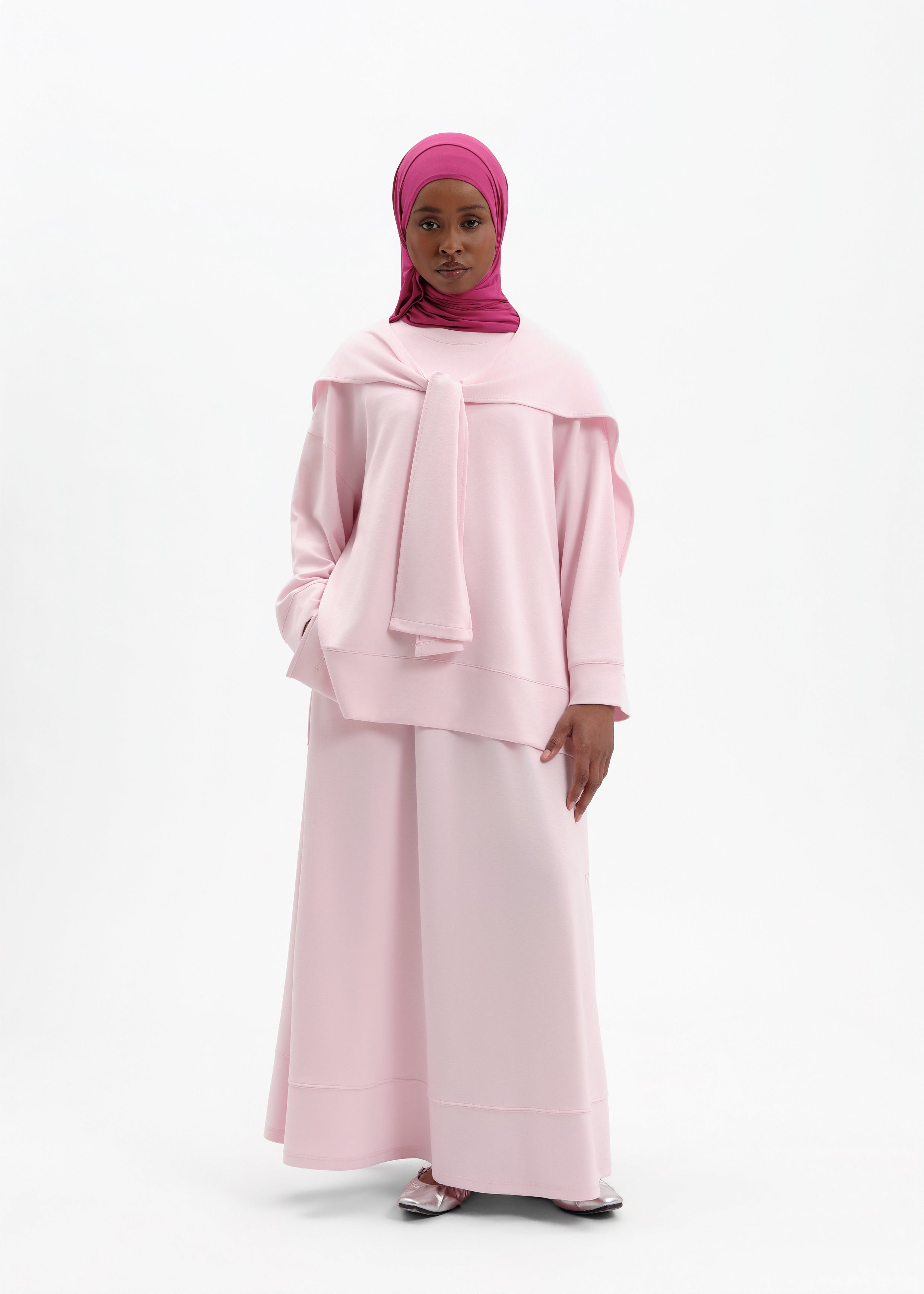Riveira skirt pink