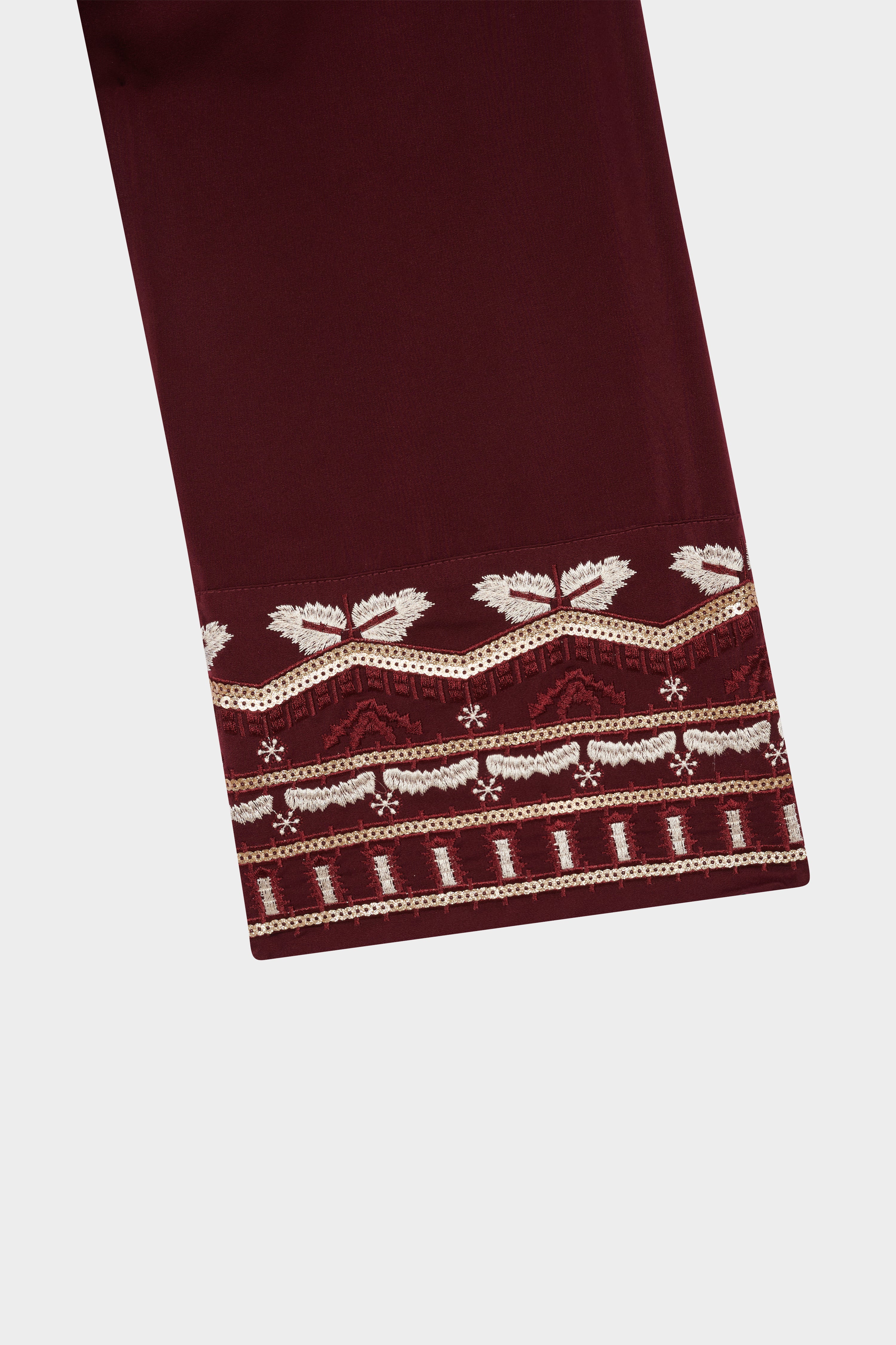 Abaya set Oria bordeaux