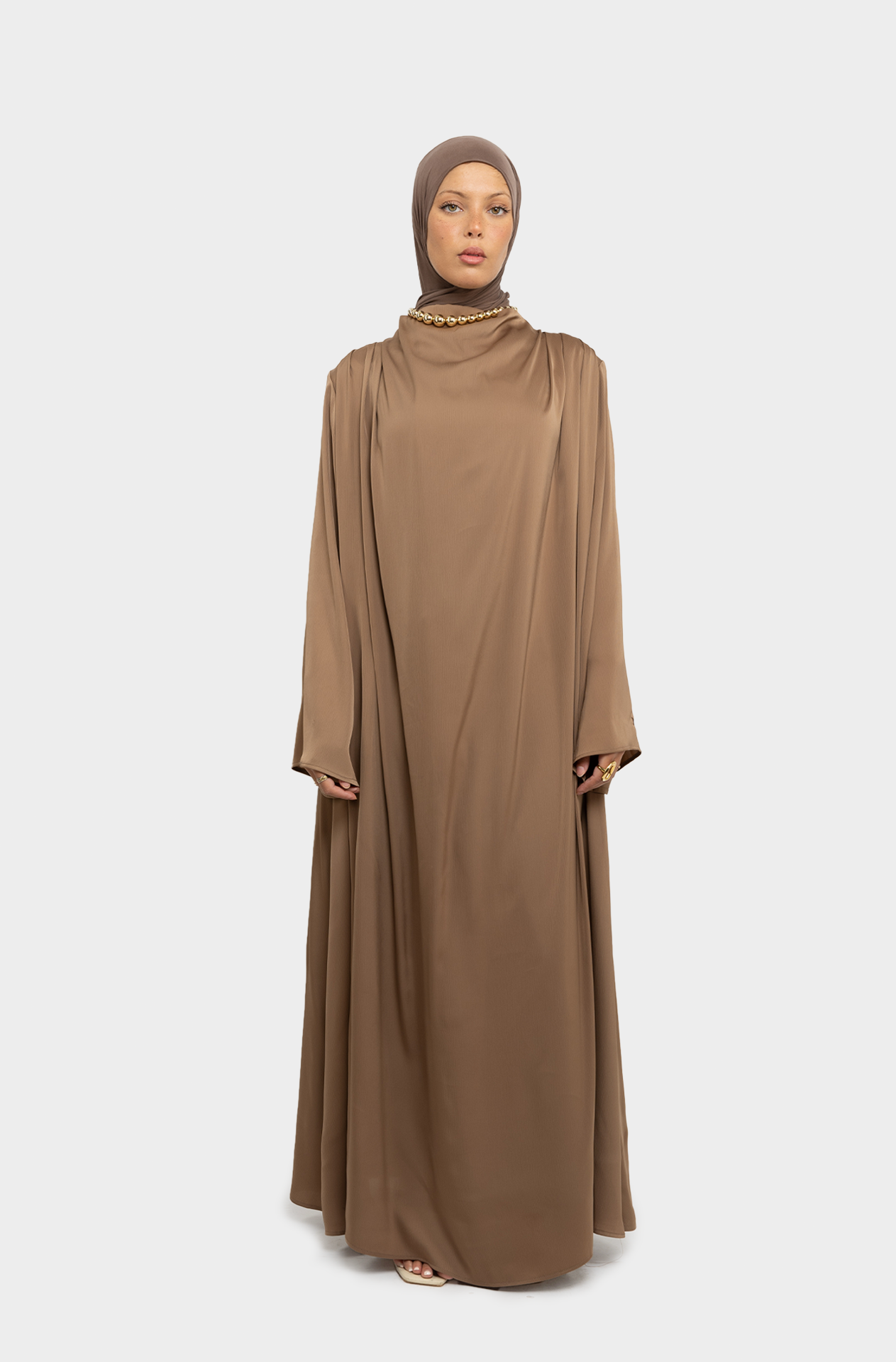 Robe Naaya taupe