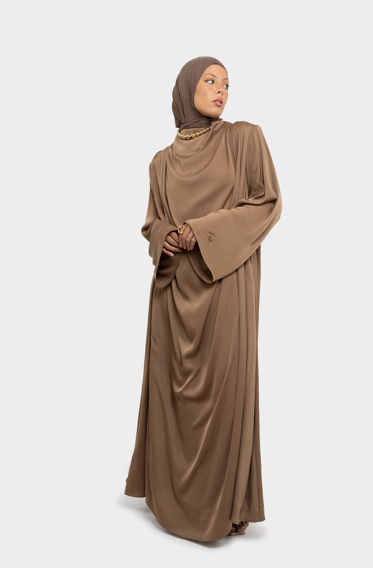 Robe Naaya taupe