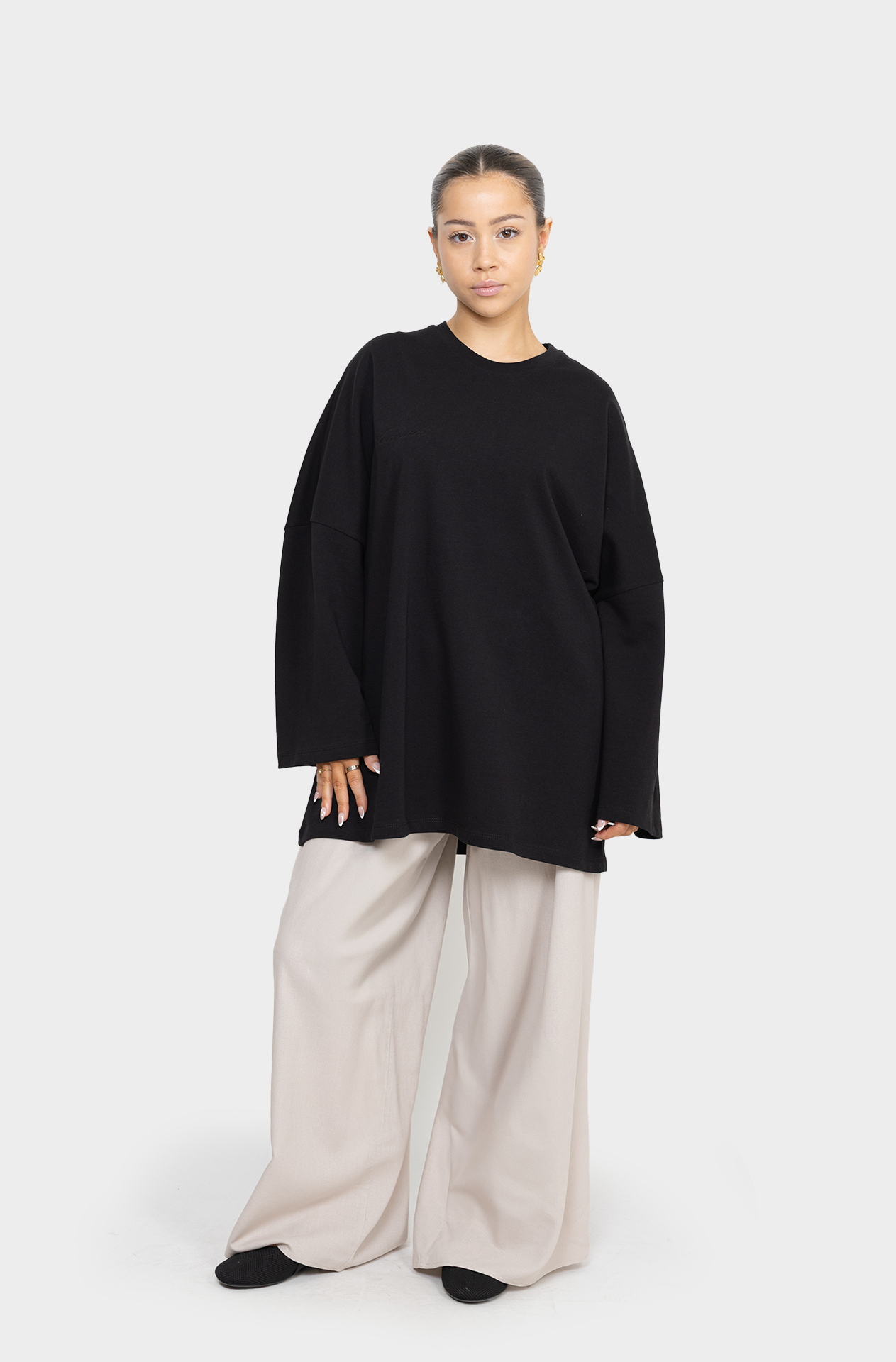 T-shirt oversize noir