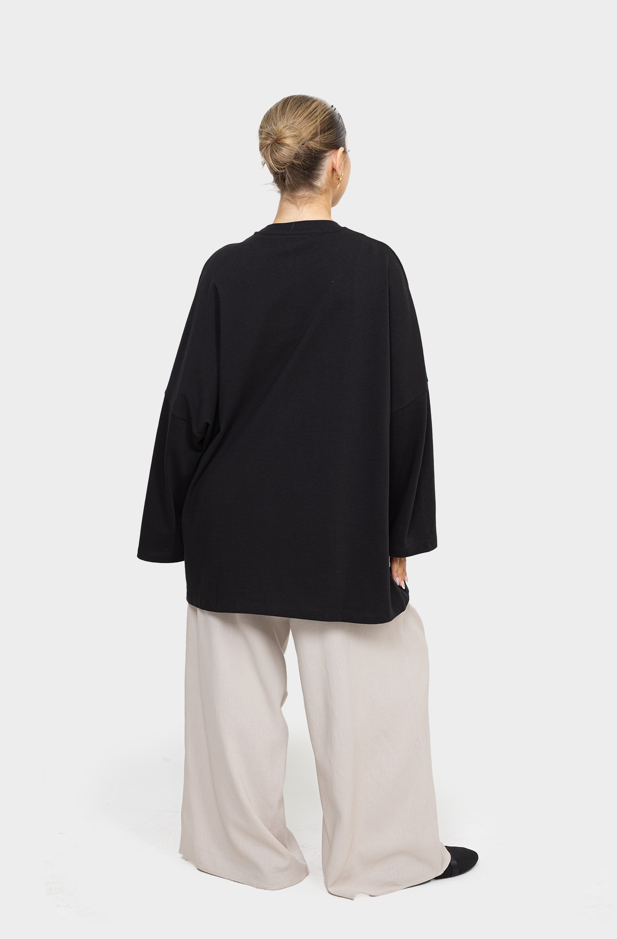 T-shirt oversize noir