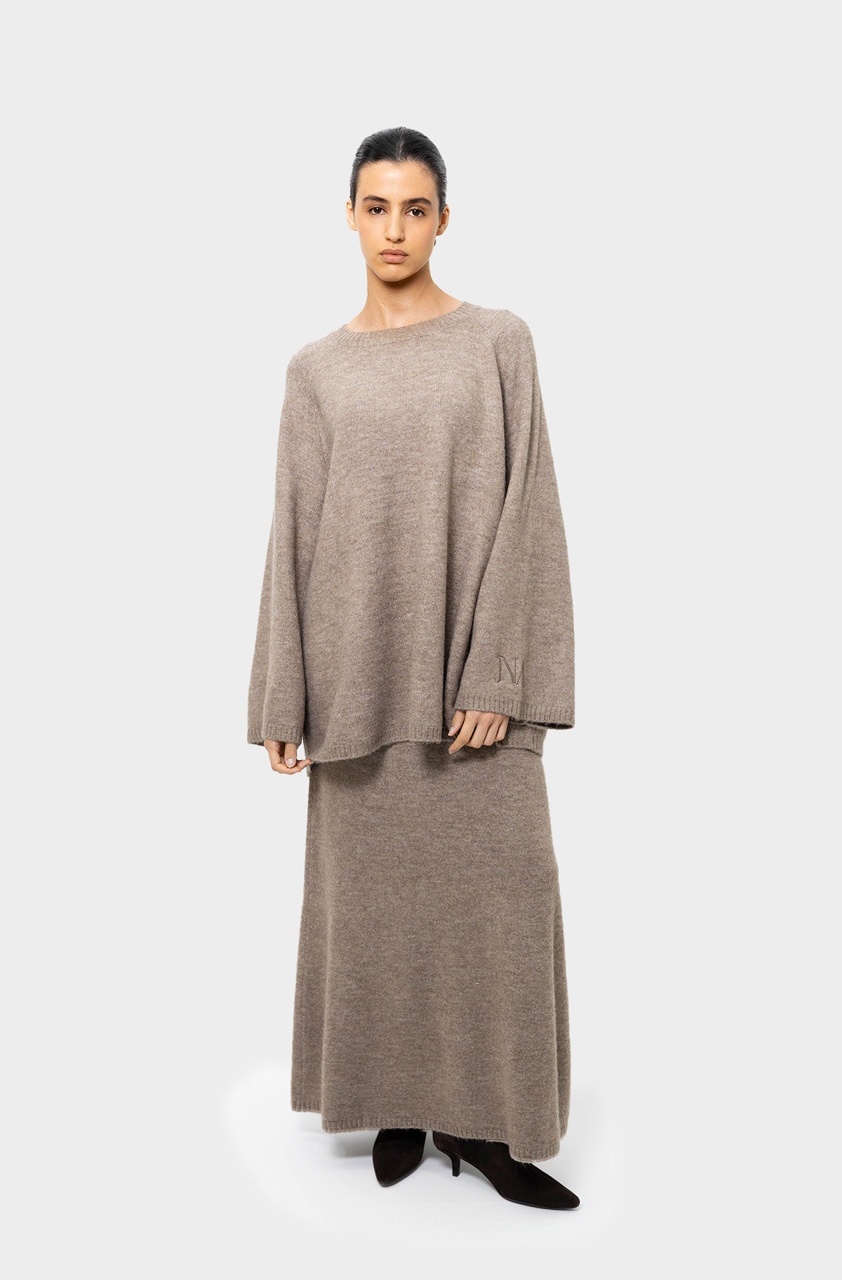 Ensemble Grace taupe