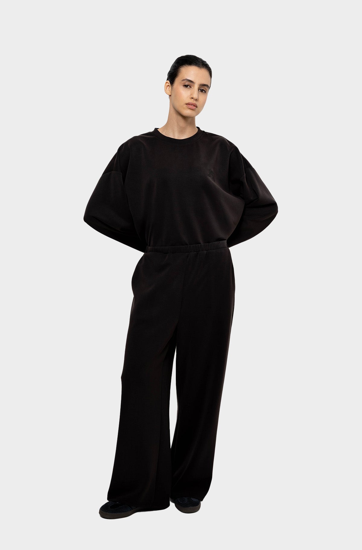 Modal pants black