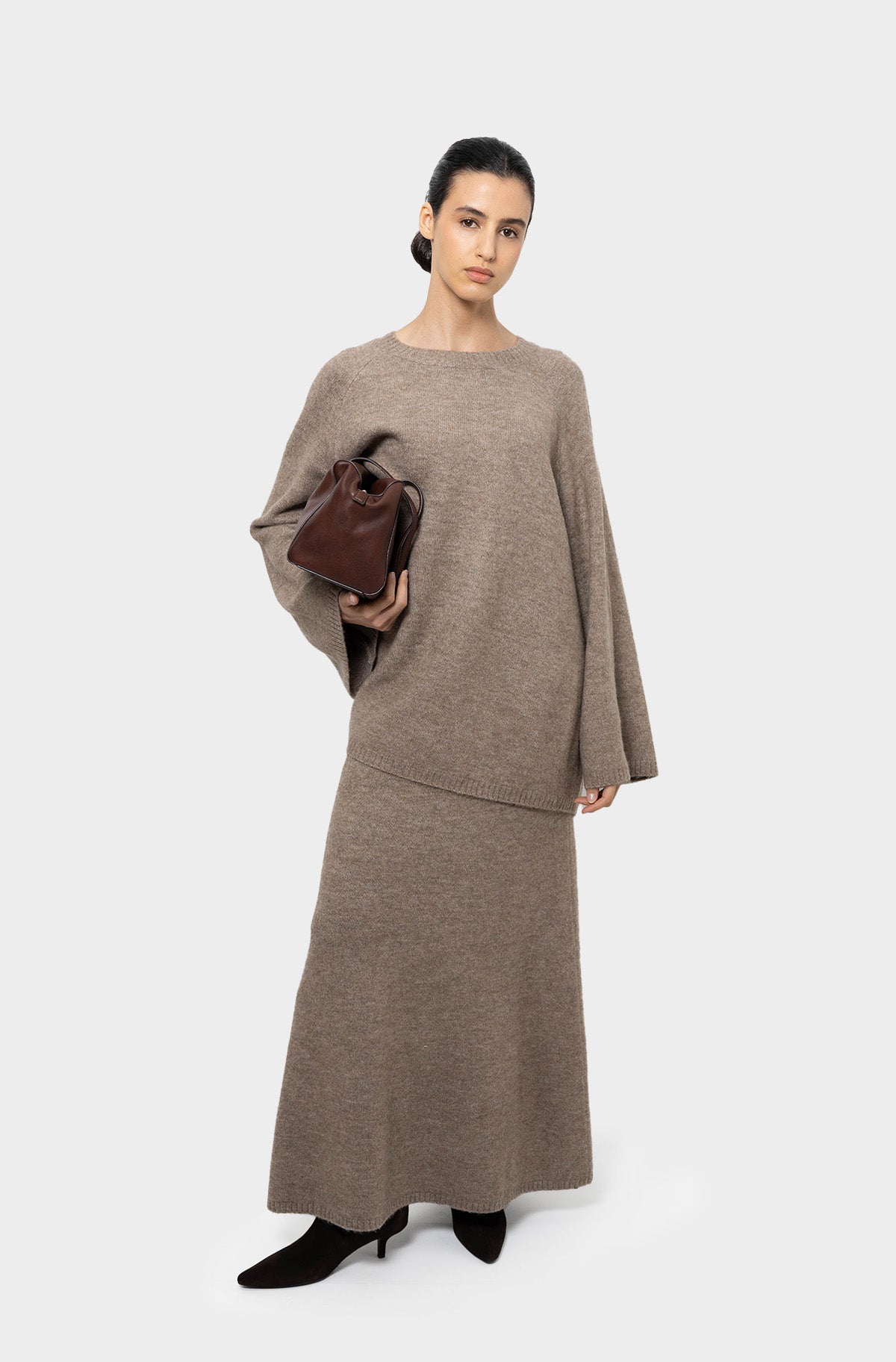 Ensemble Grace taupe