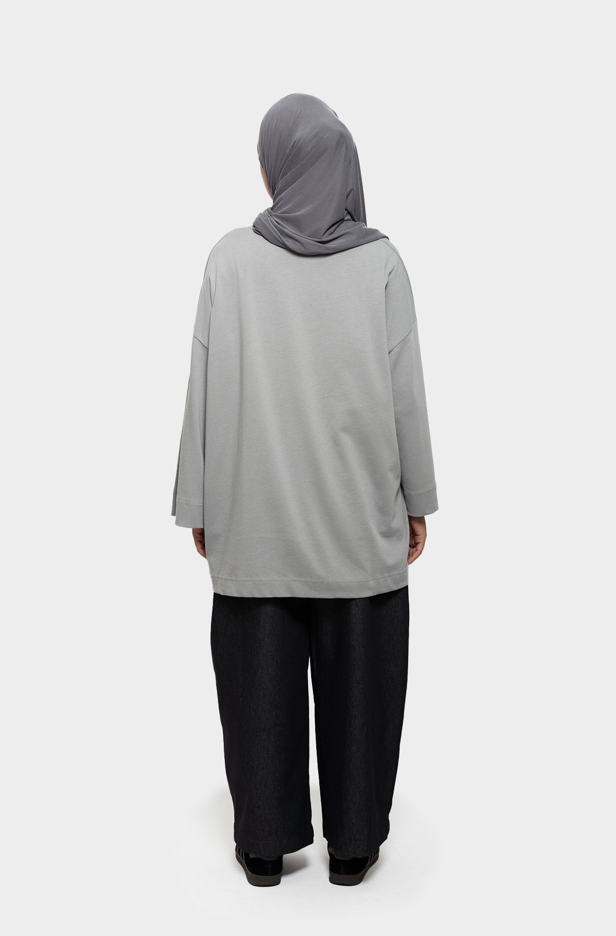 Light grey oversized t-shirt