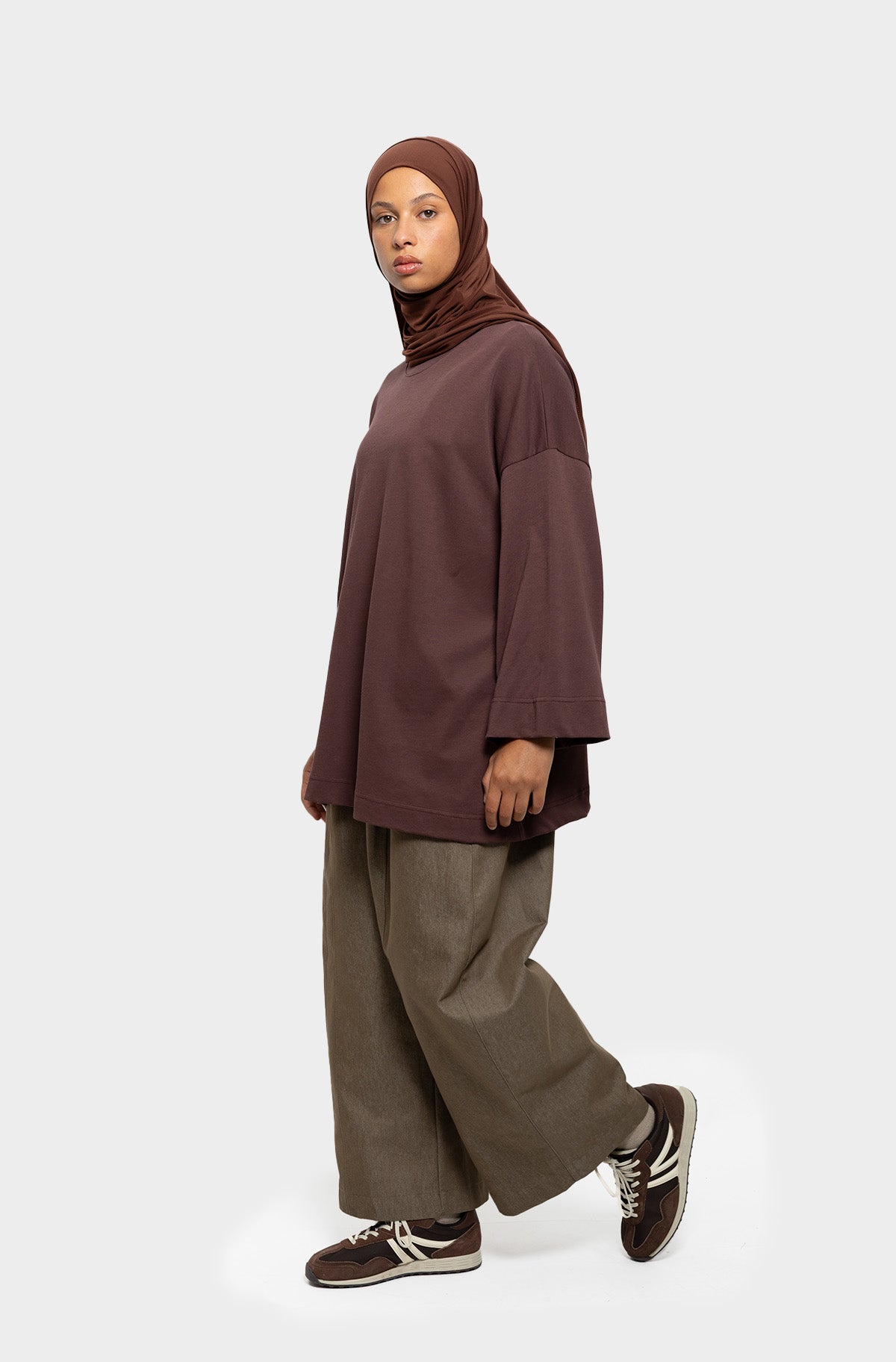 T-shirt oversize violine