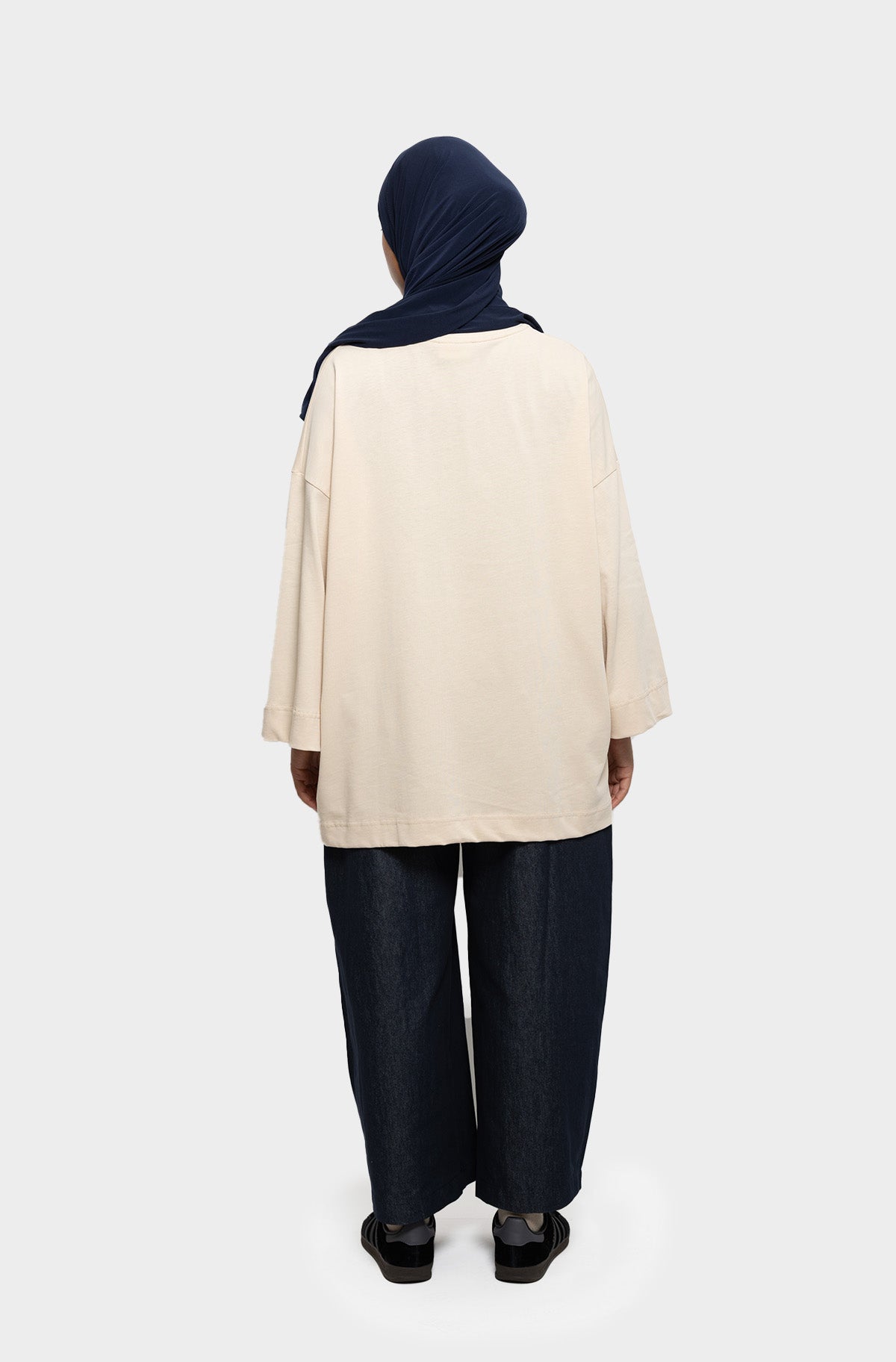 T-shirt oversize vanille