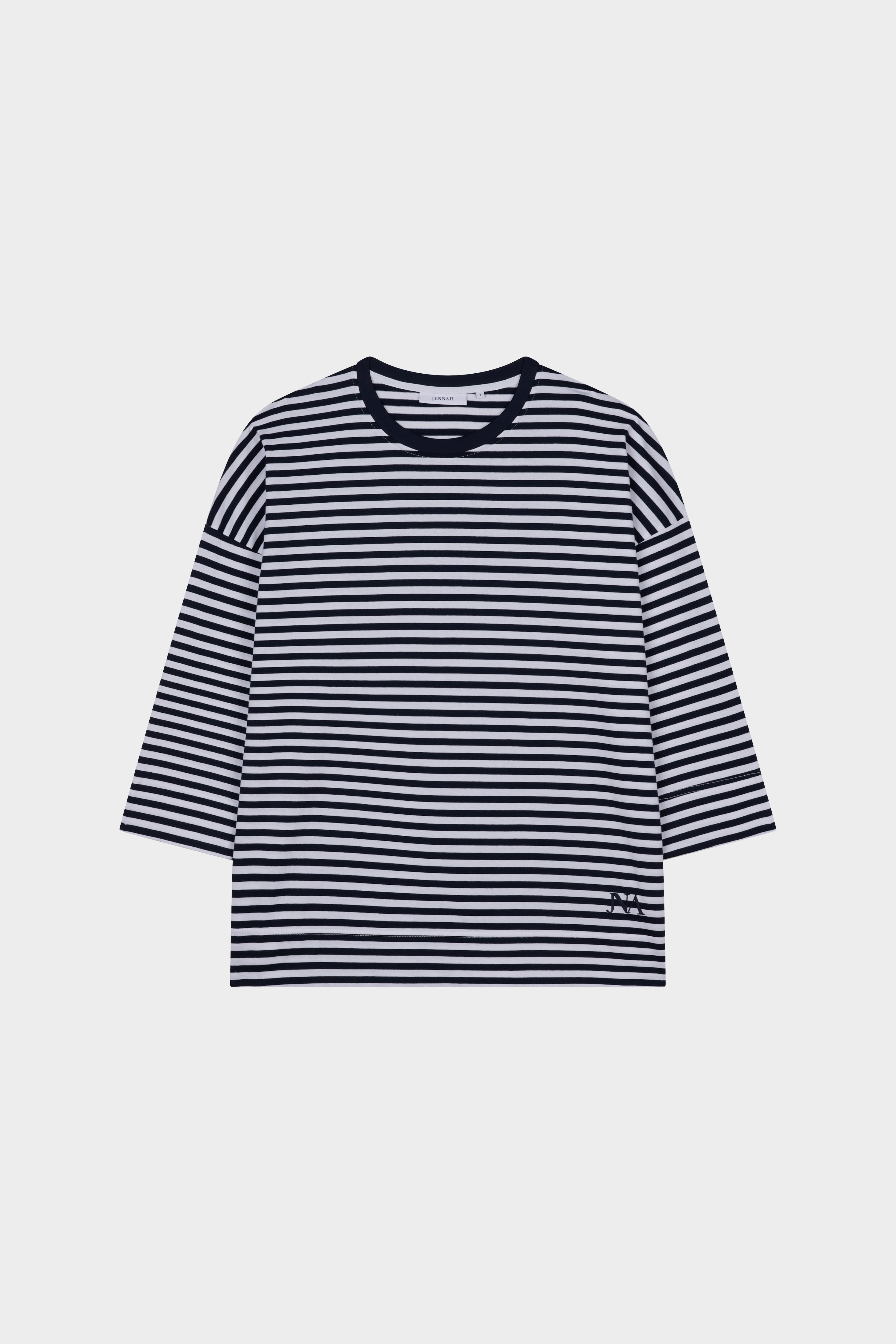 Navy/white striped sailor t-shirt