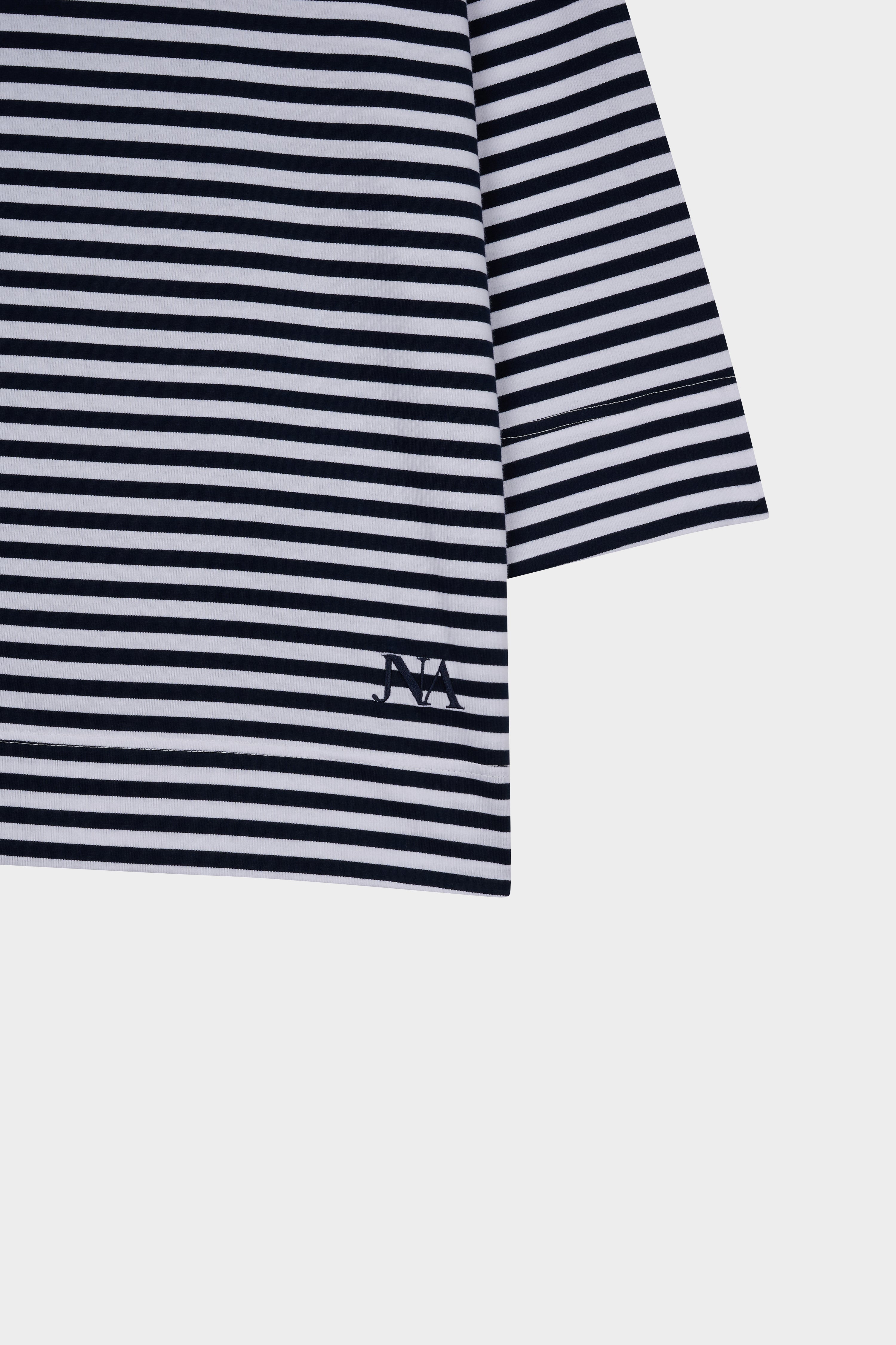 Navy/white striped sailor t-shirt