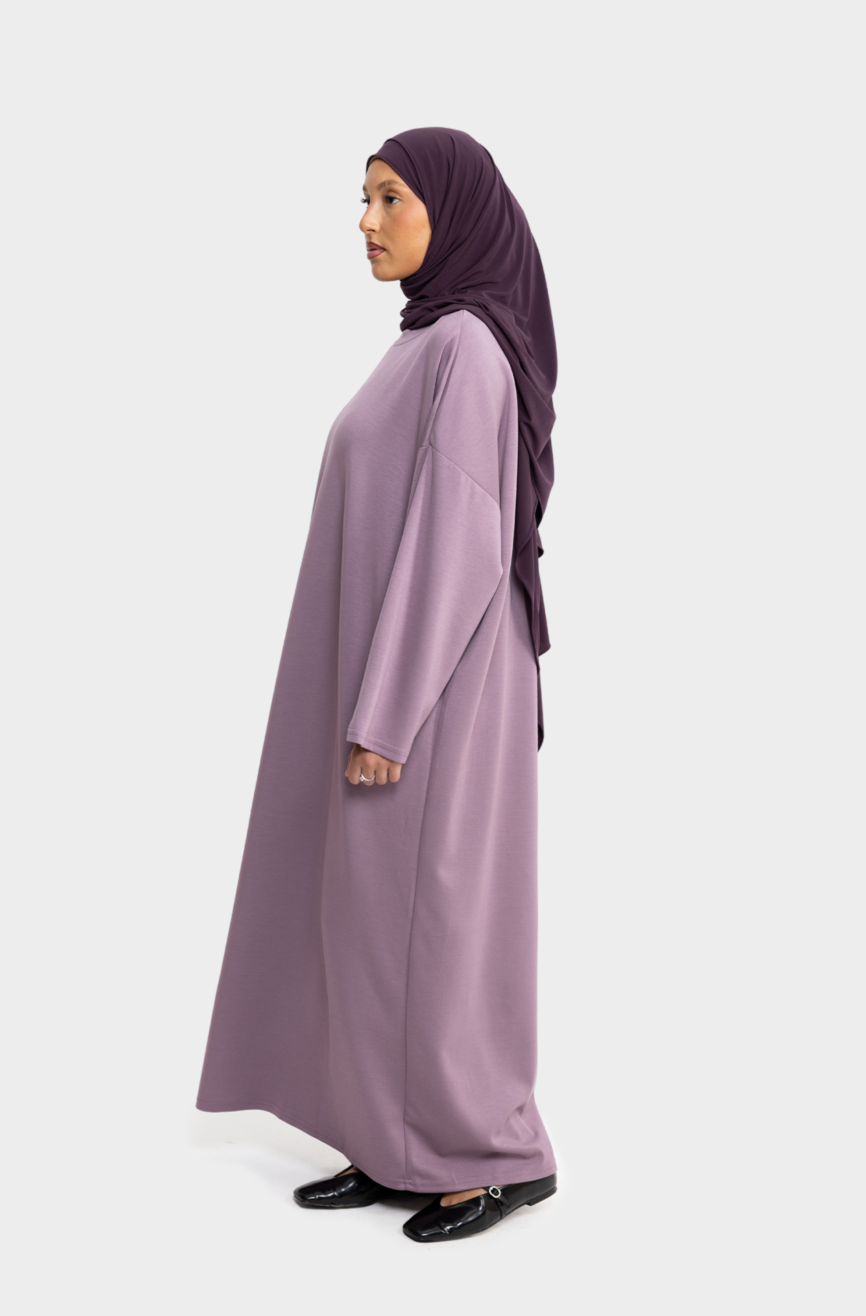 Robe Tahara mauve