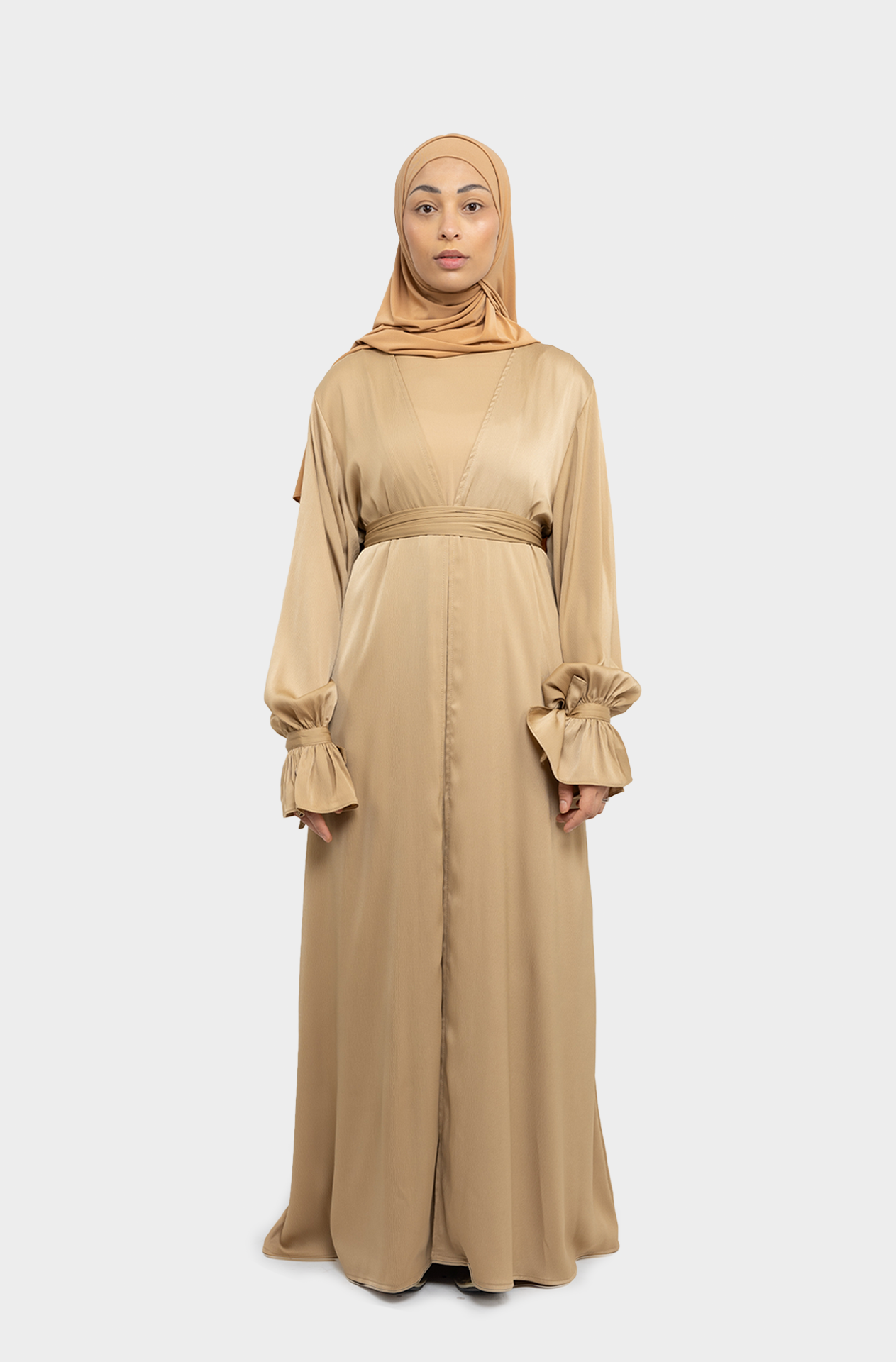Abaya set Dilek sable