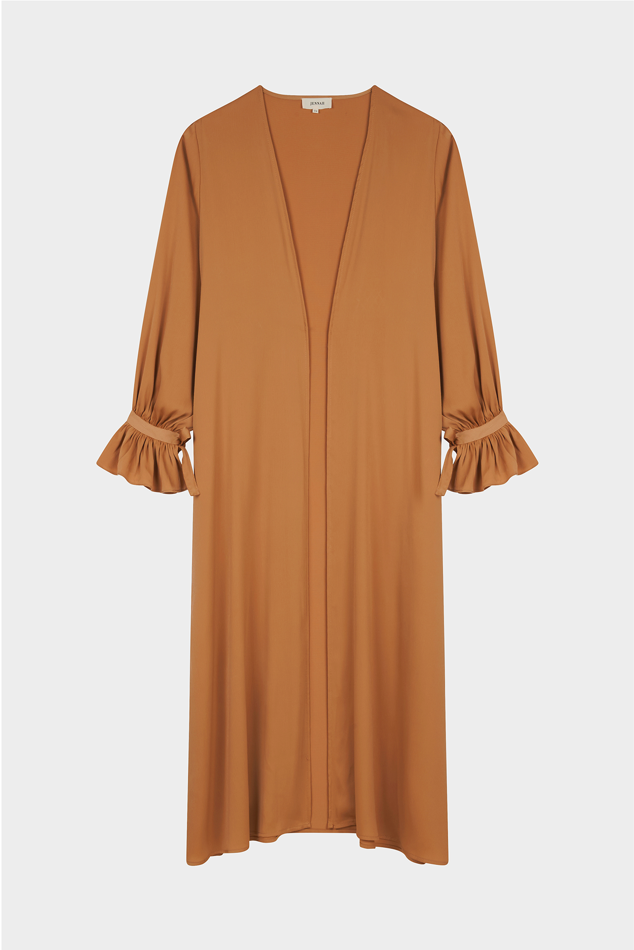 Abaya set Dilek rust