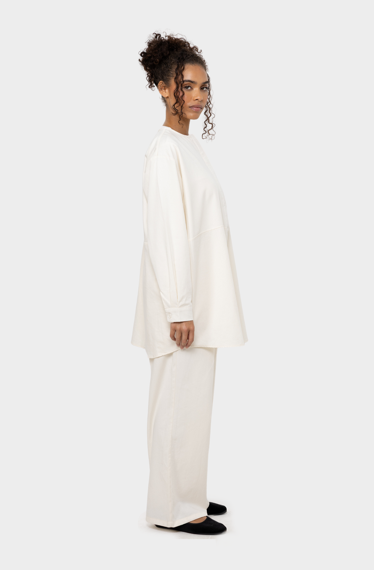 Ecru cotton set
