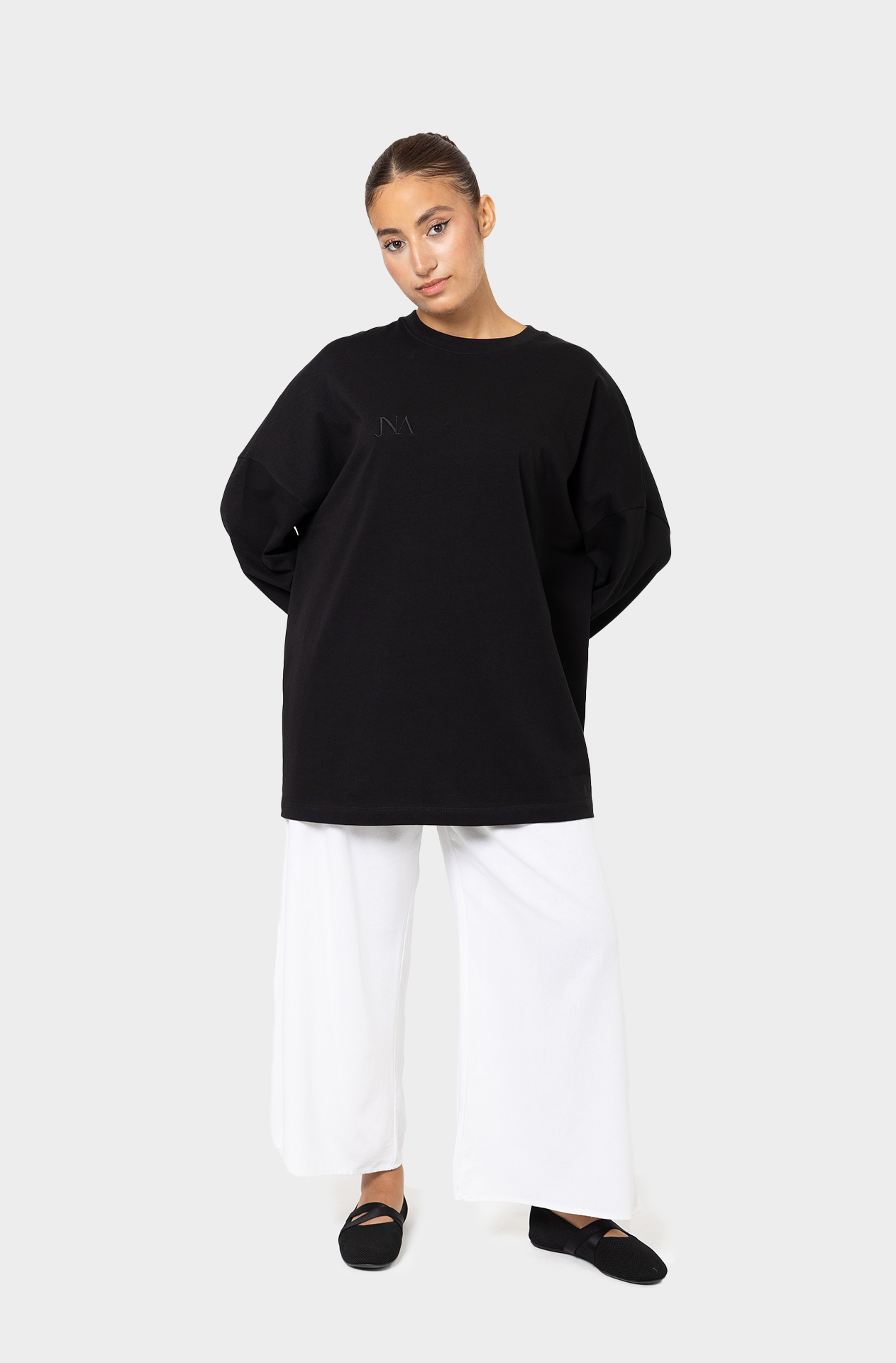 T-shirt essentiel noir/noir JNA