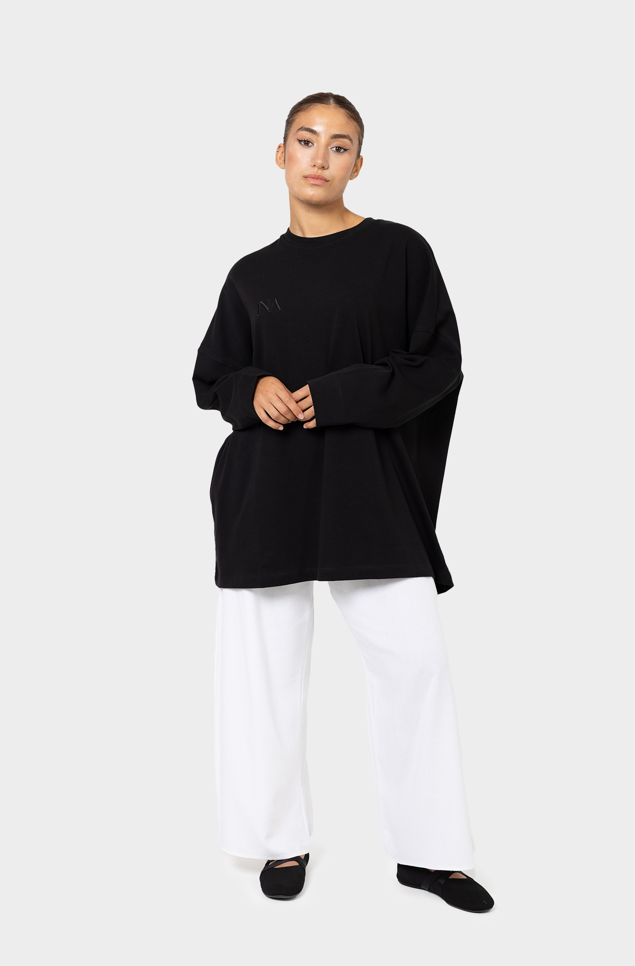 T-shirt essentiel noir/noir JNA