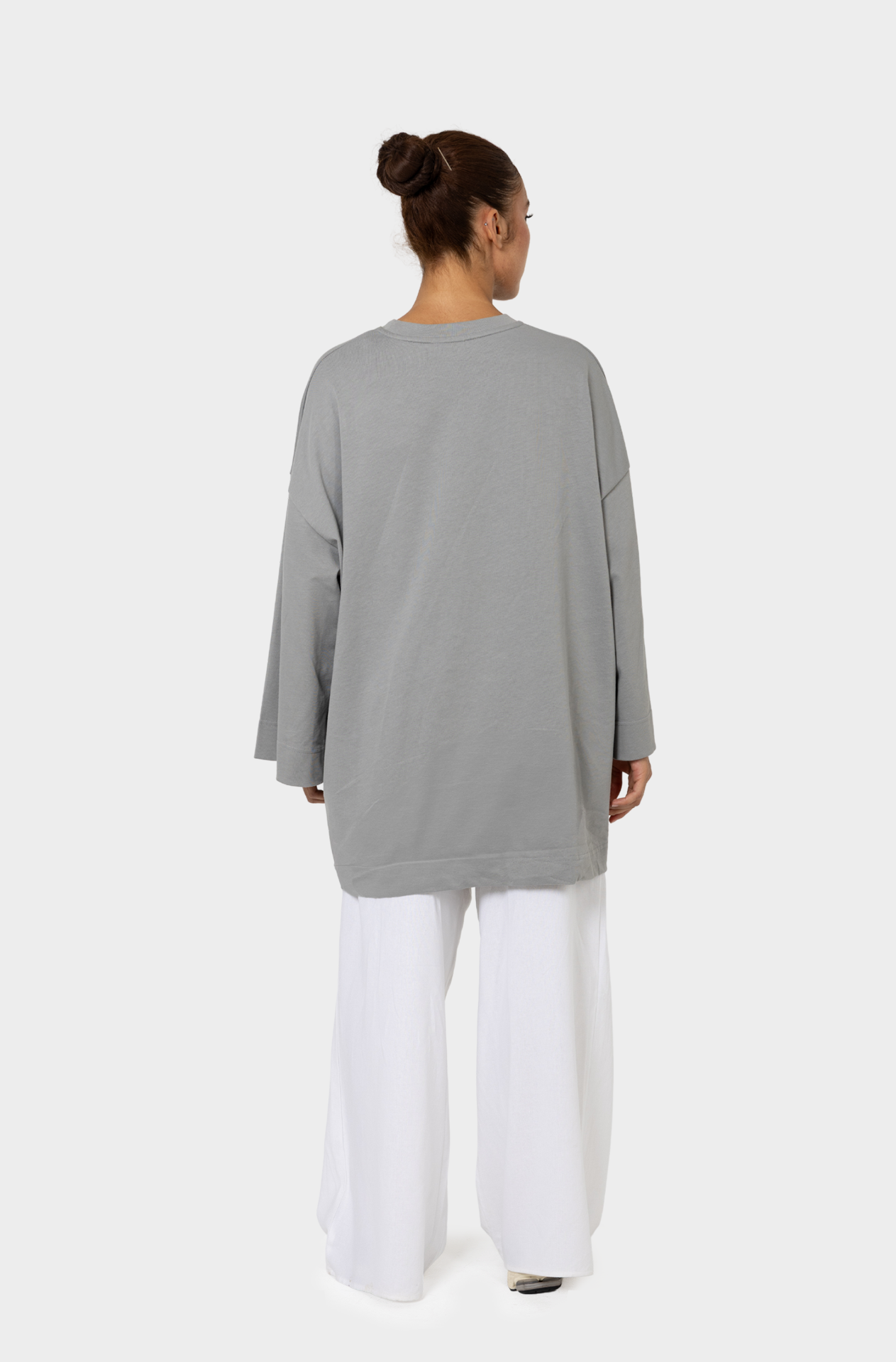 Light grey oversized t-shirt