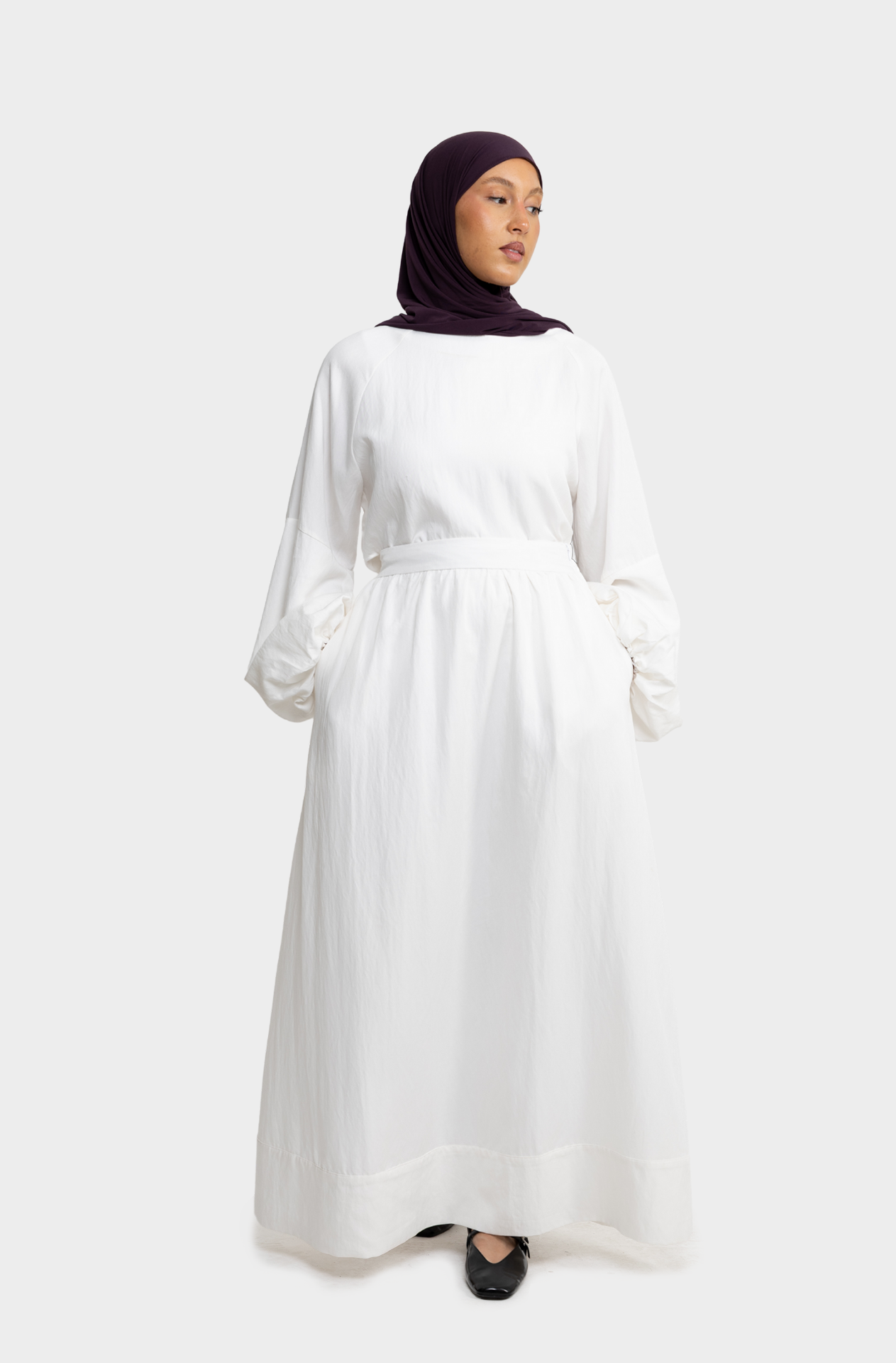 Baloon skirt white