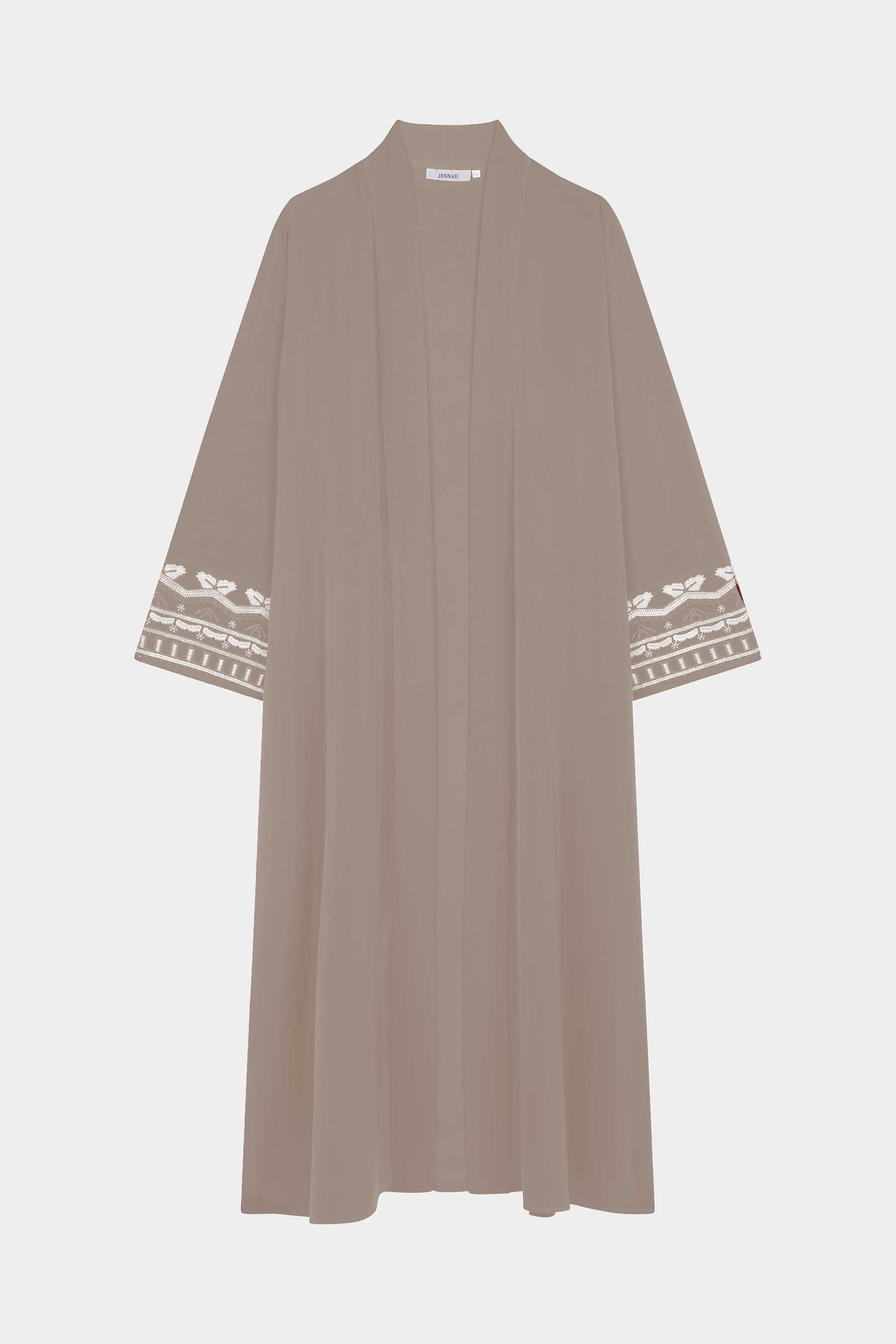 Oria beige abaya set