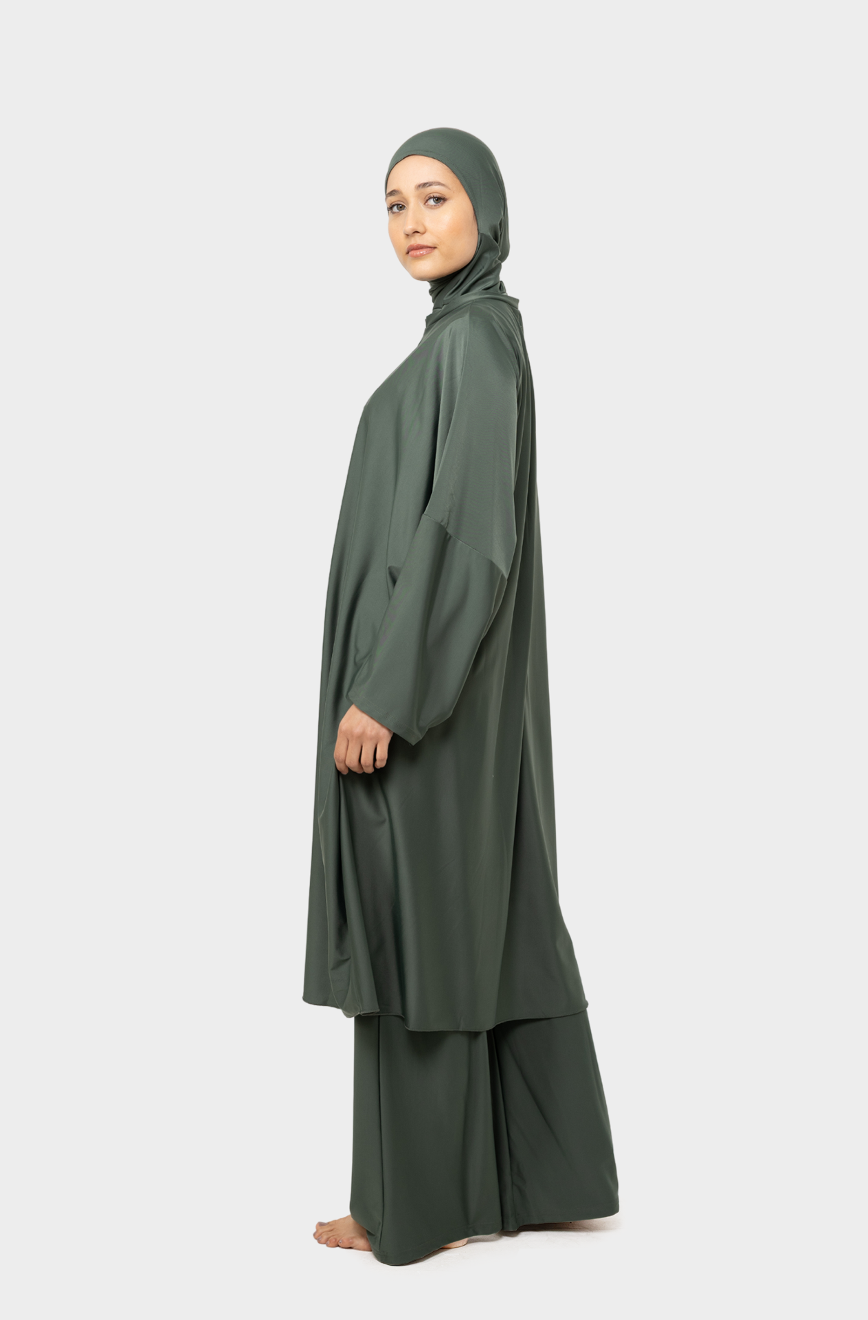 Khaki Oversize Burkini