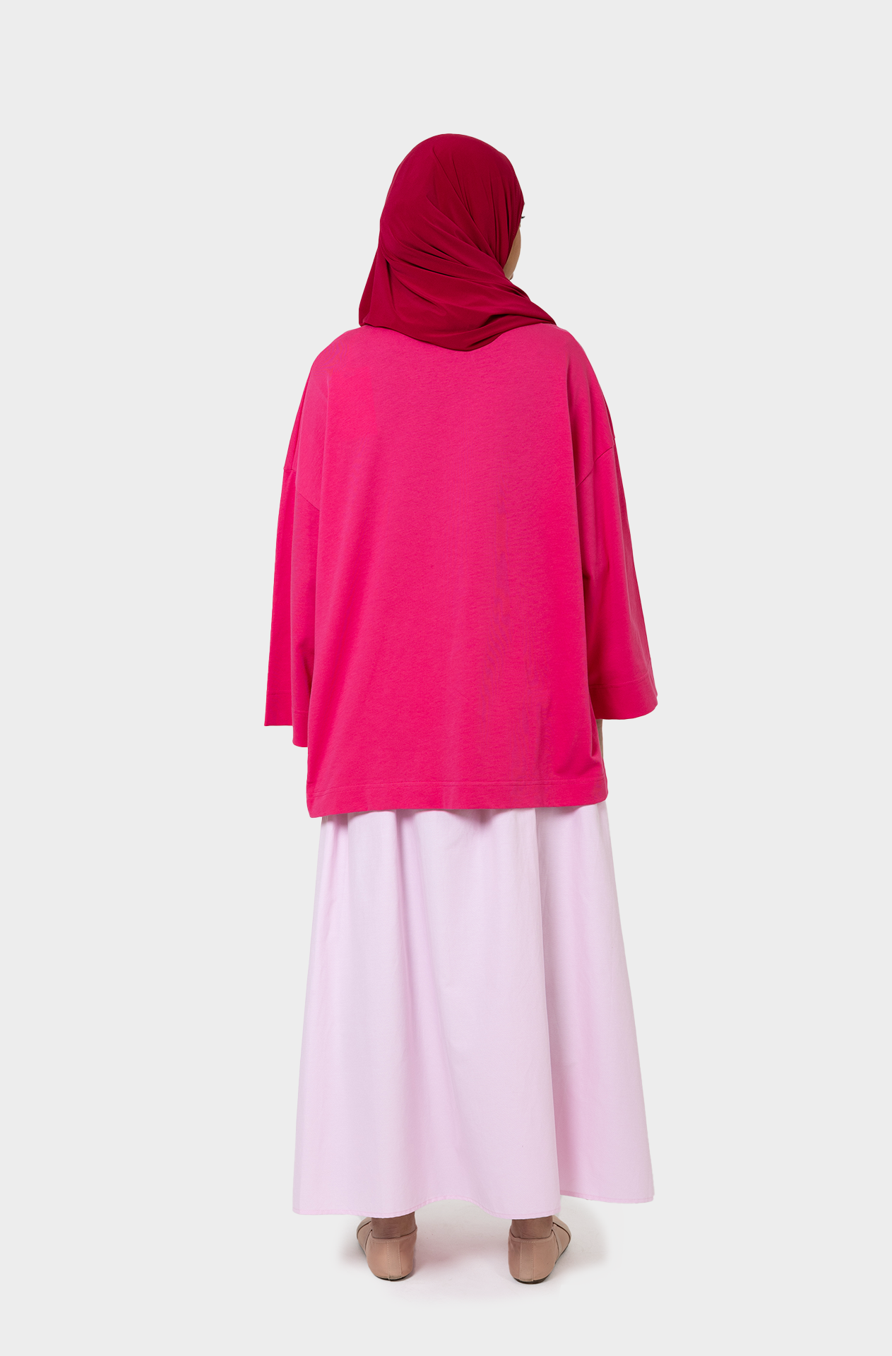 Fushia oversized t-shirt