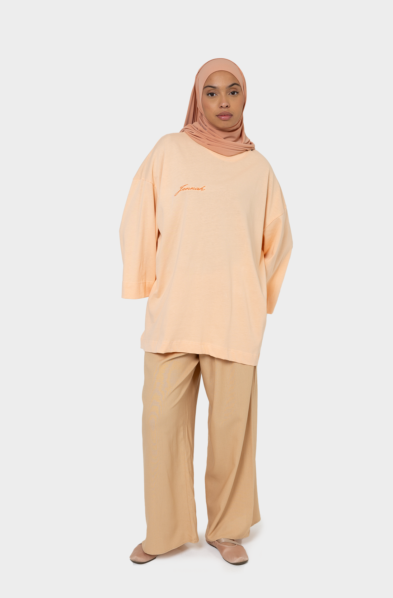 Apricot oversize t-shirt