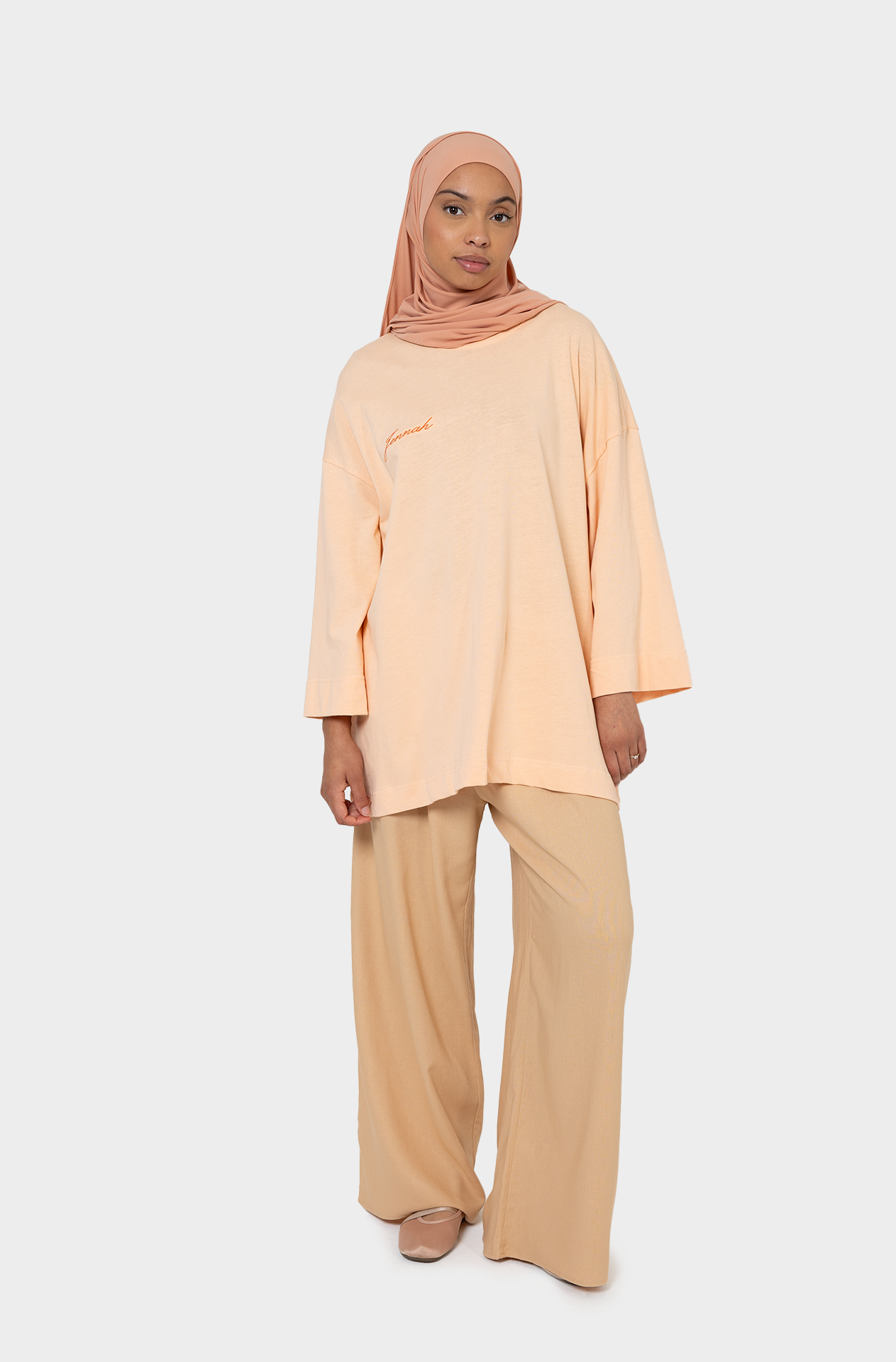 Apricot oversize t-shirt