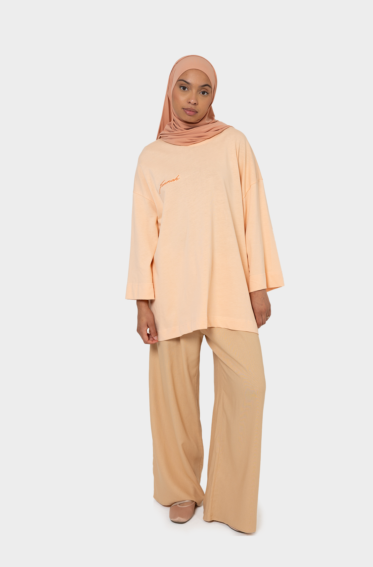 Apricot oversize t-shirt