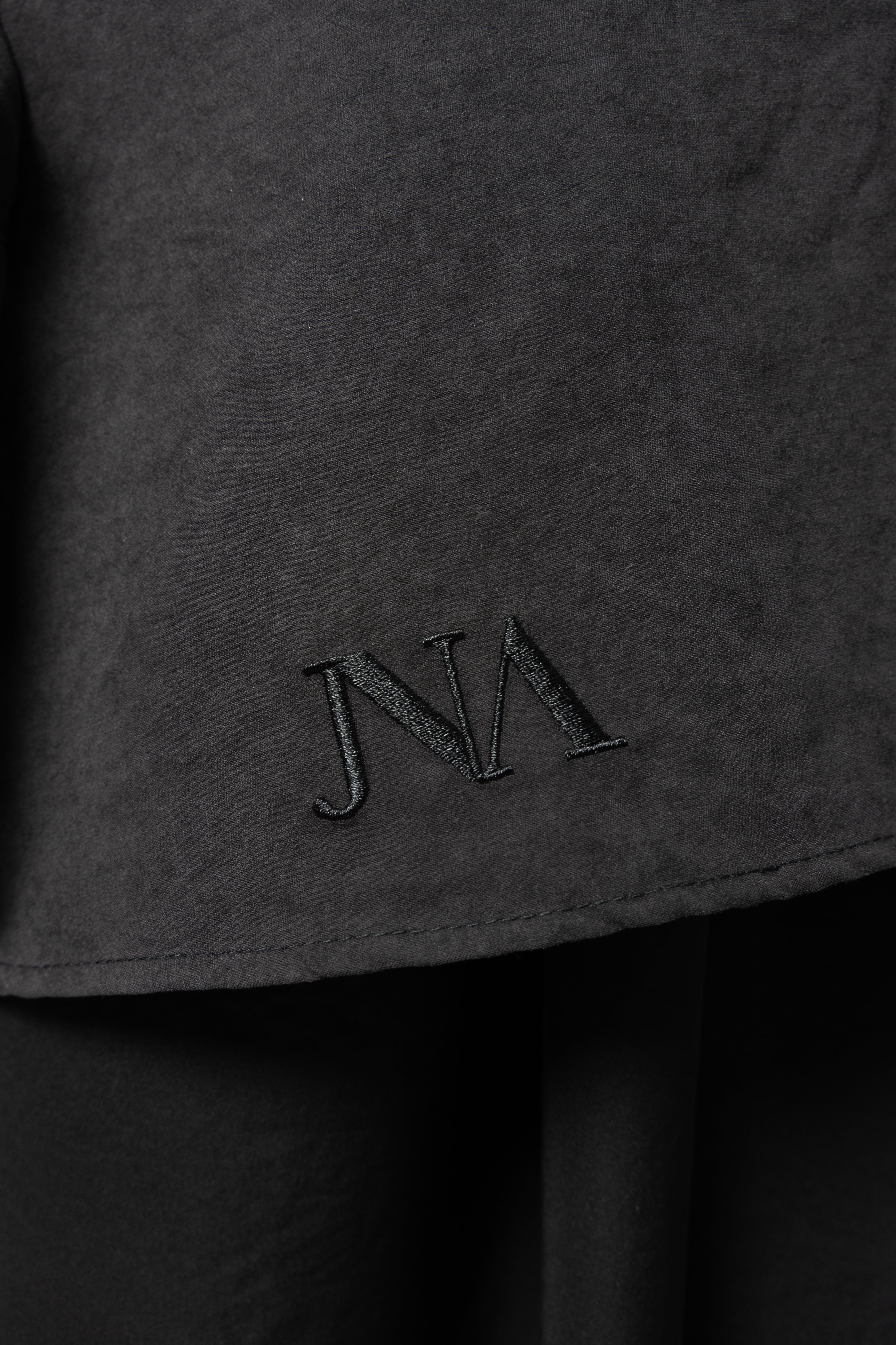 La chemise oversize noir