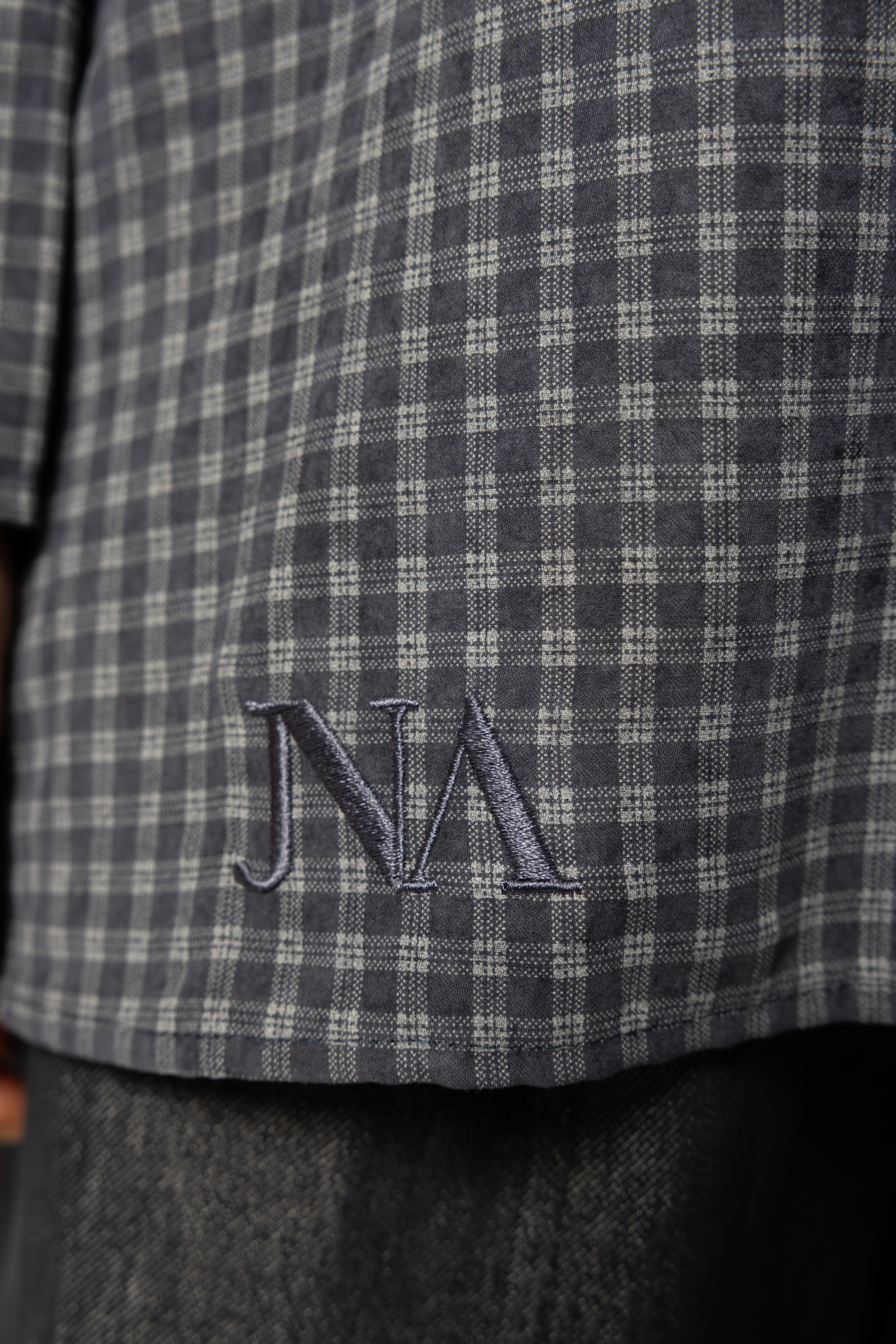 La chemise à carreaux navy