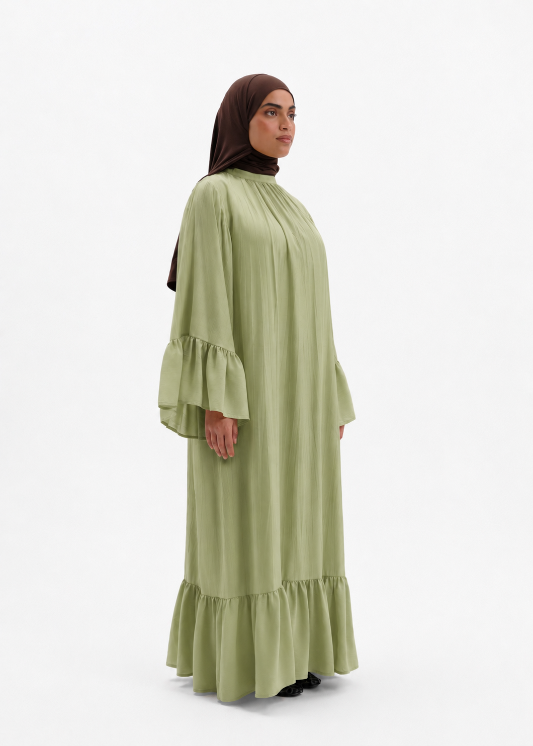 Yasmine dress chocolate