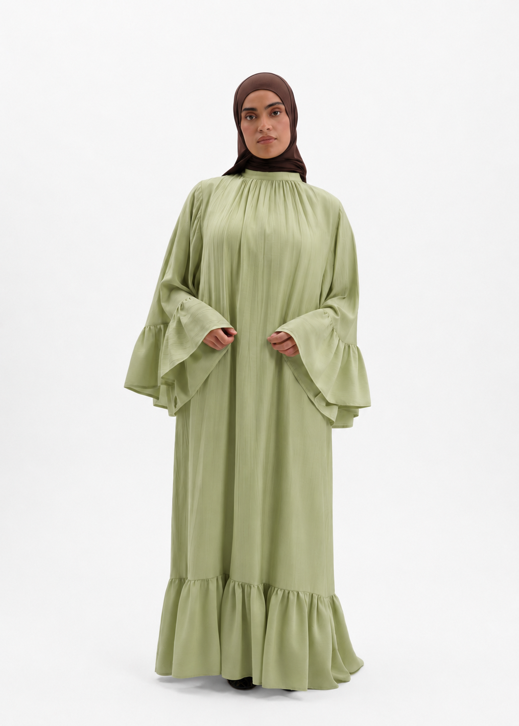 Yasmine dress chocolate