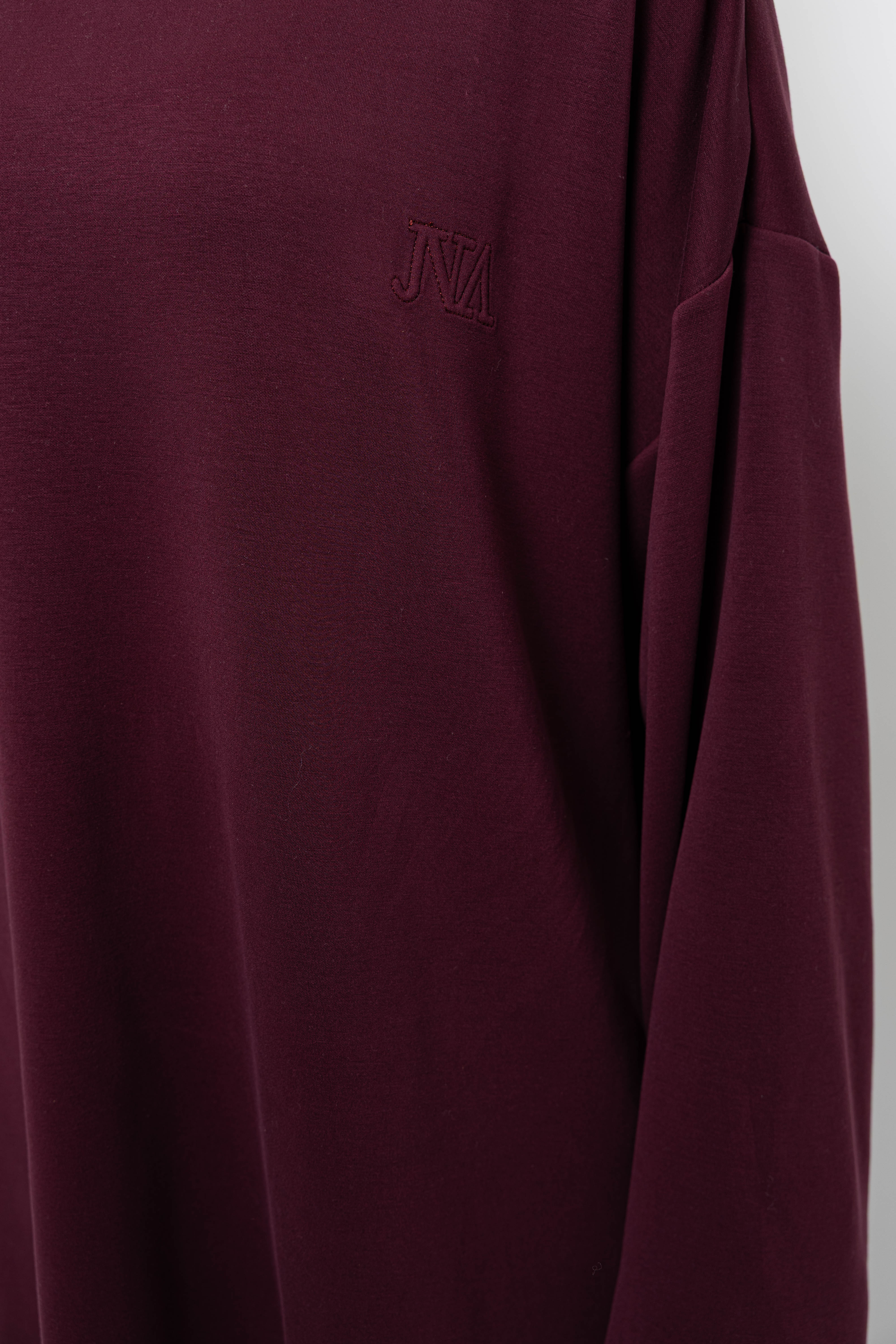 T-shirt modal burgundy