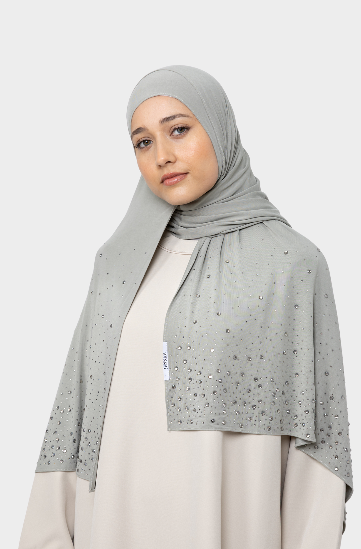 Breath Sparkle jersey sage