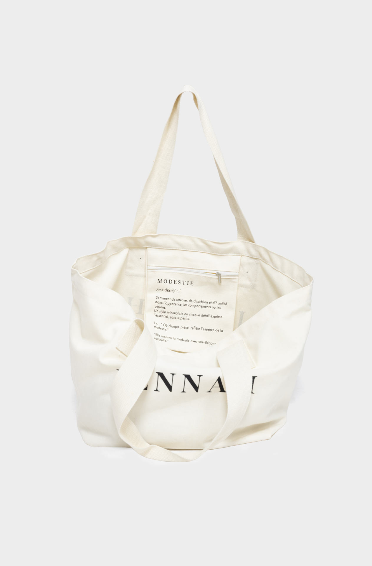 Tote bag jennah écru