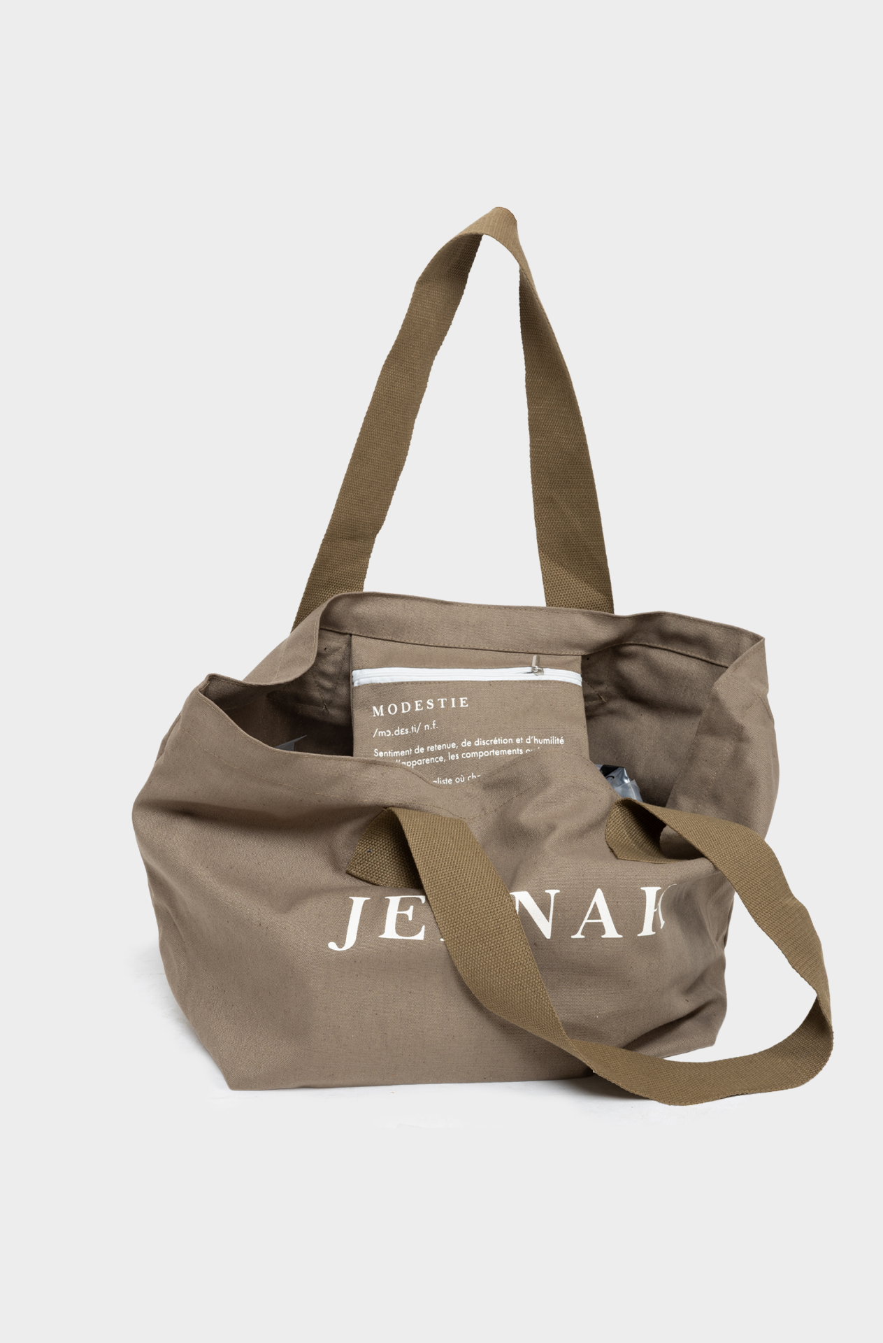 Tote bag jennah taupe