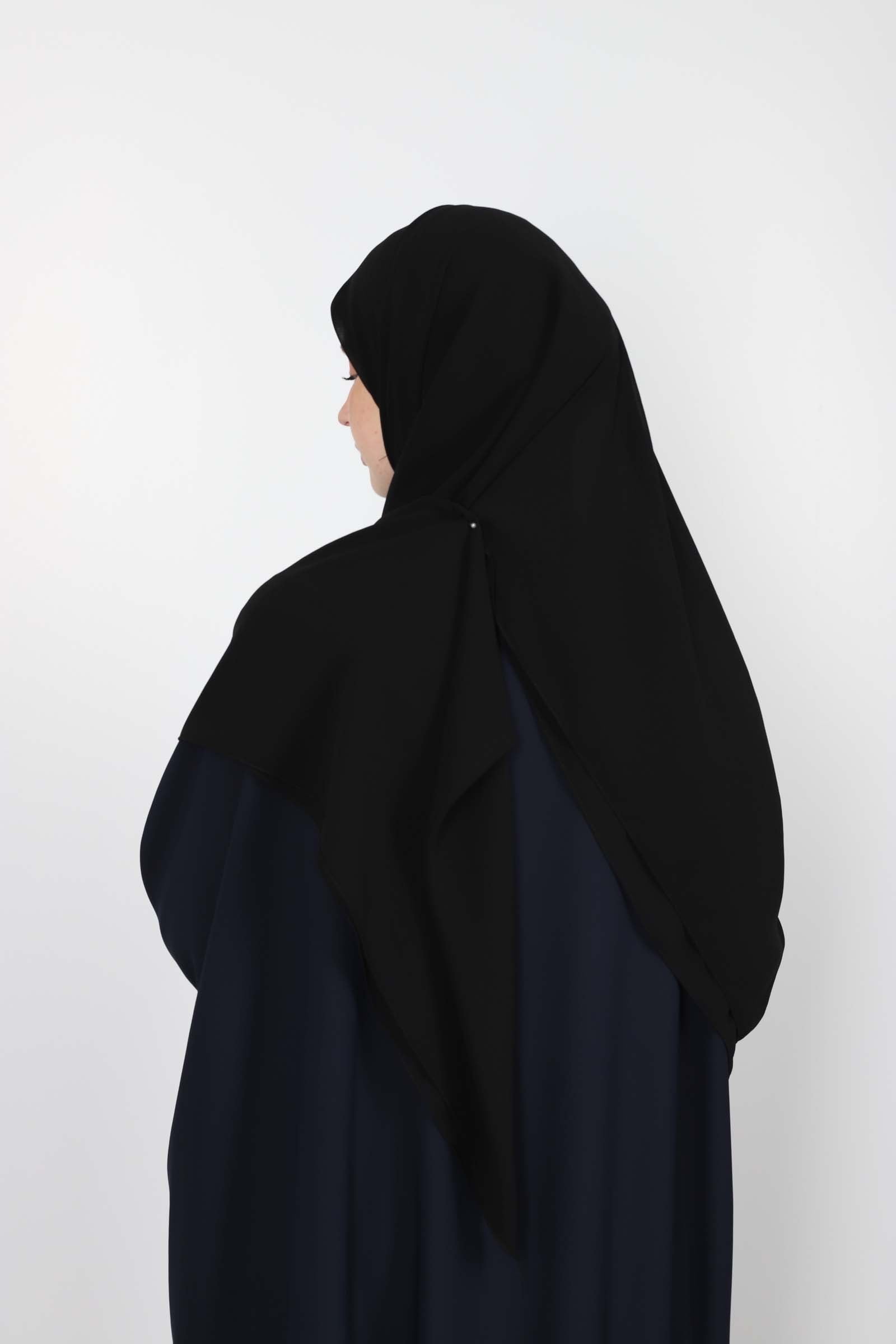 Hijab carré mousseline