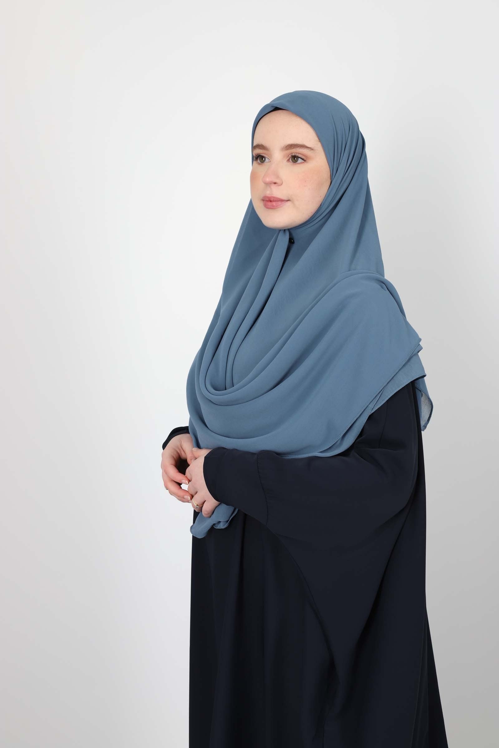 Hijab carré mousseline