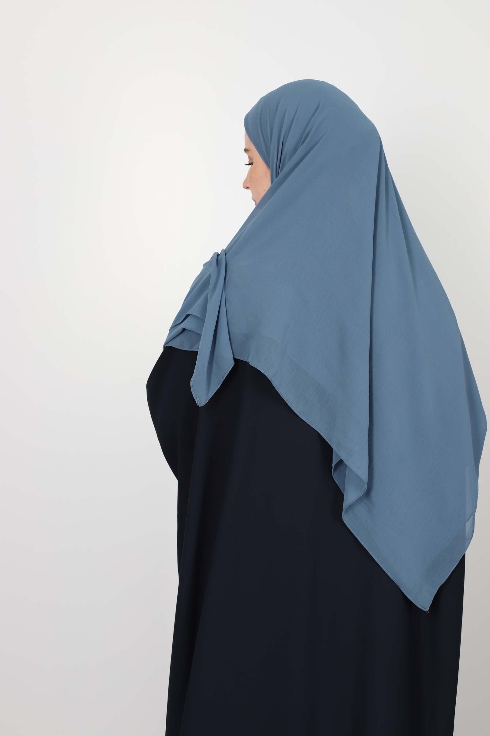 Hijab carré mousseline