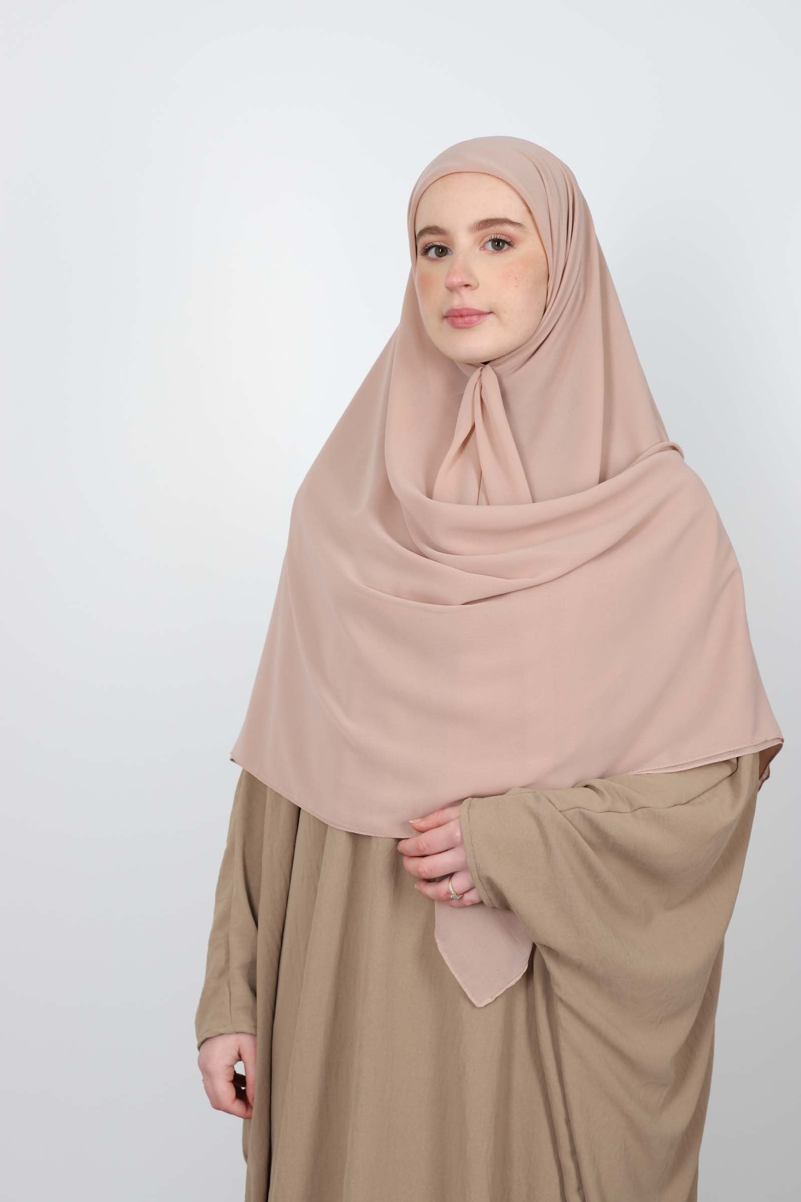 Hijab carré mousseline