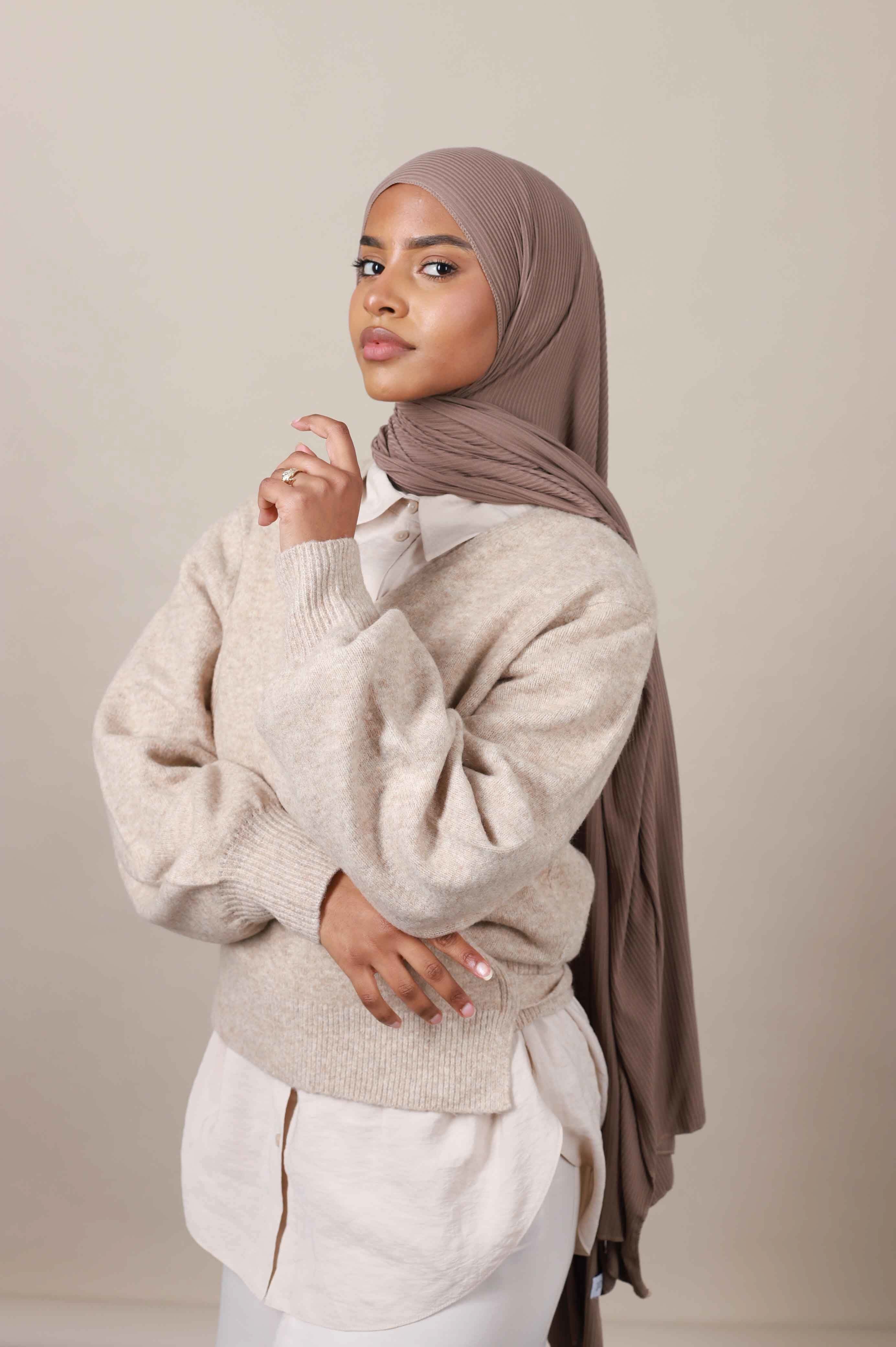 Ribbed Jersey Hijab