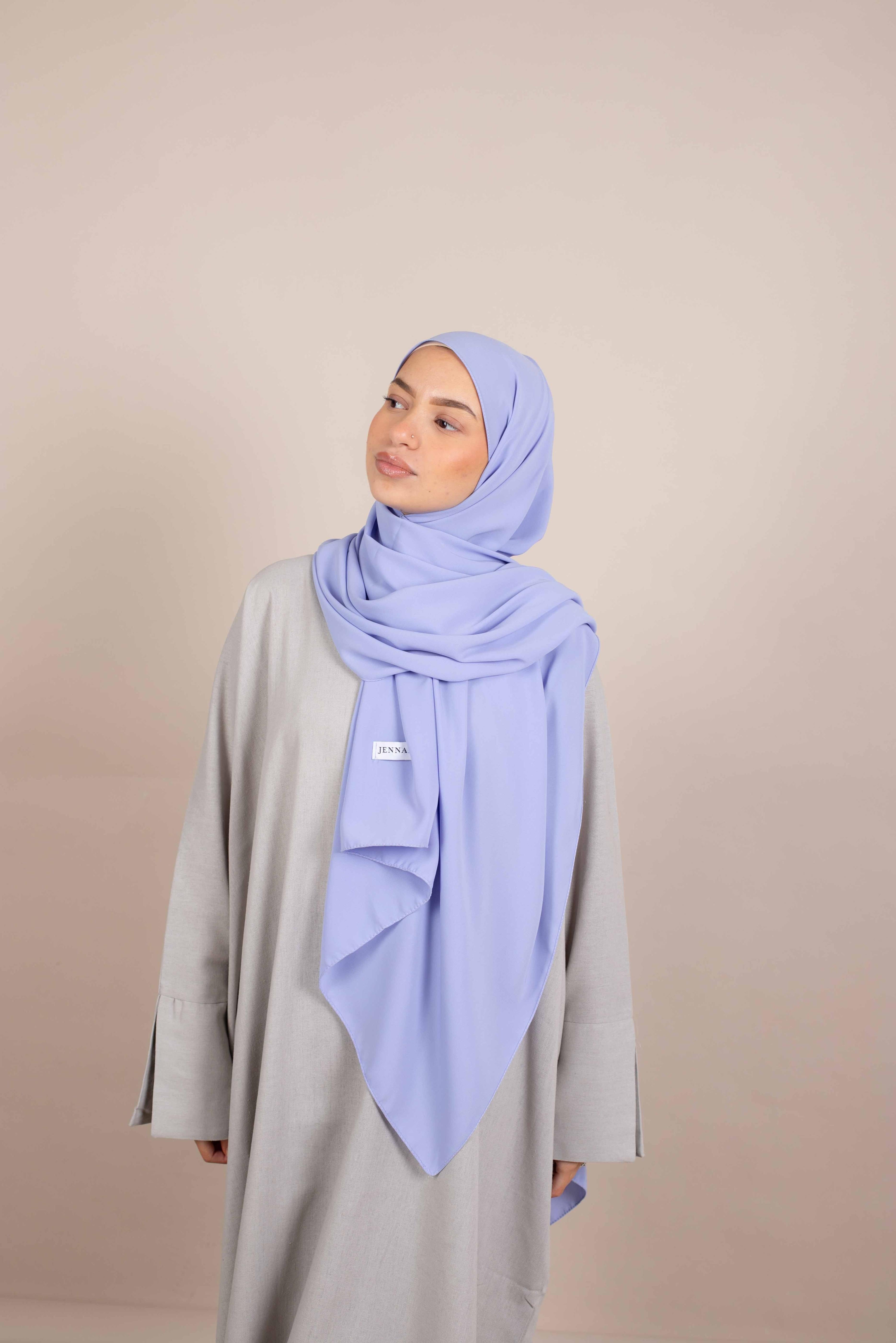 Hijab Soie de Medine - nuance Purple