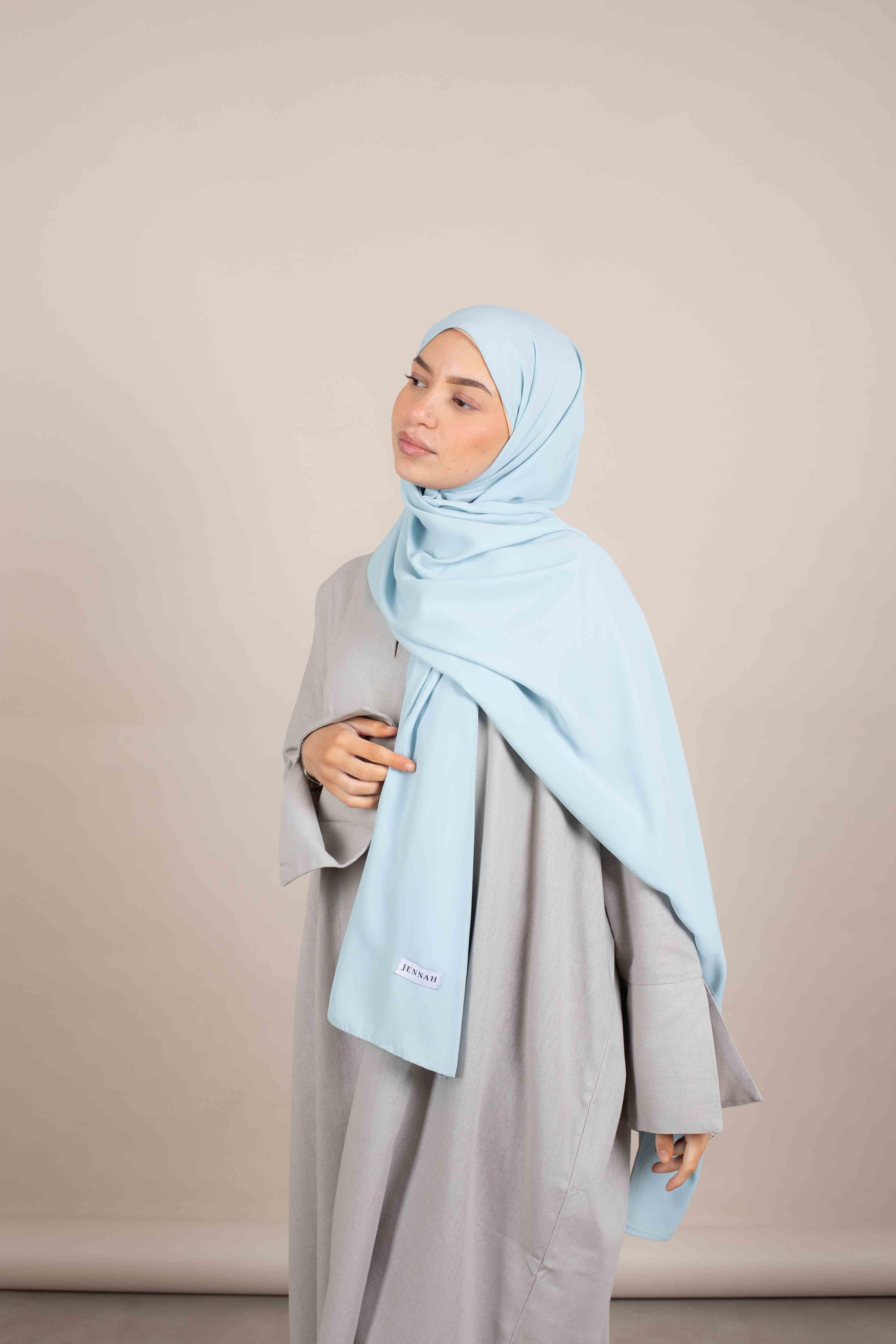 Hijab Soie de Medine - nuance Greeny