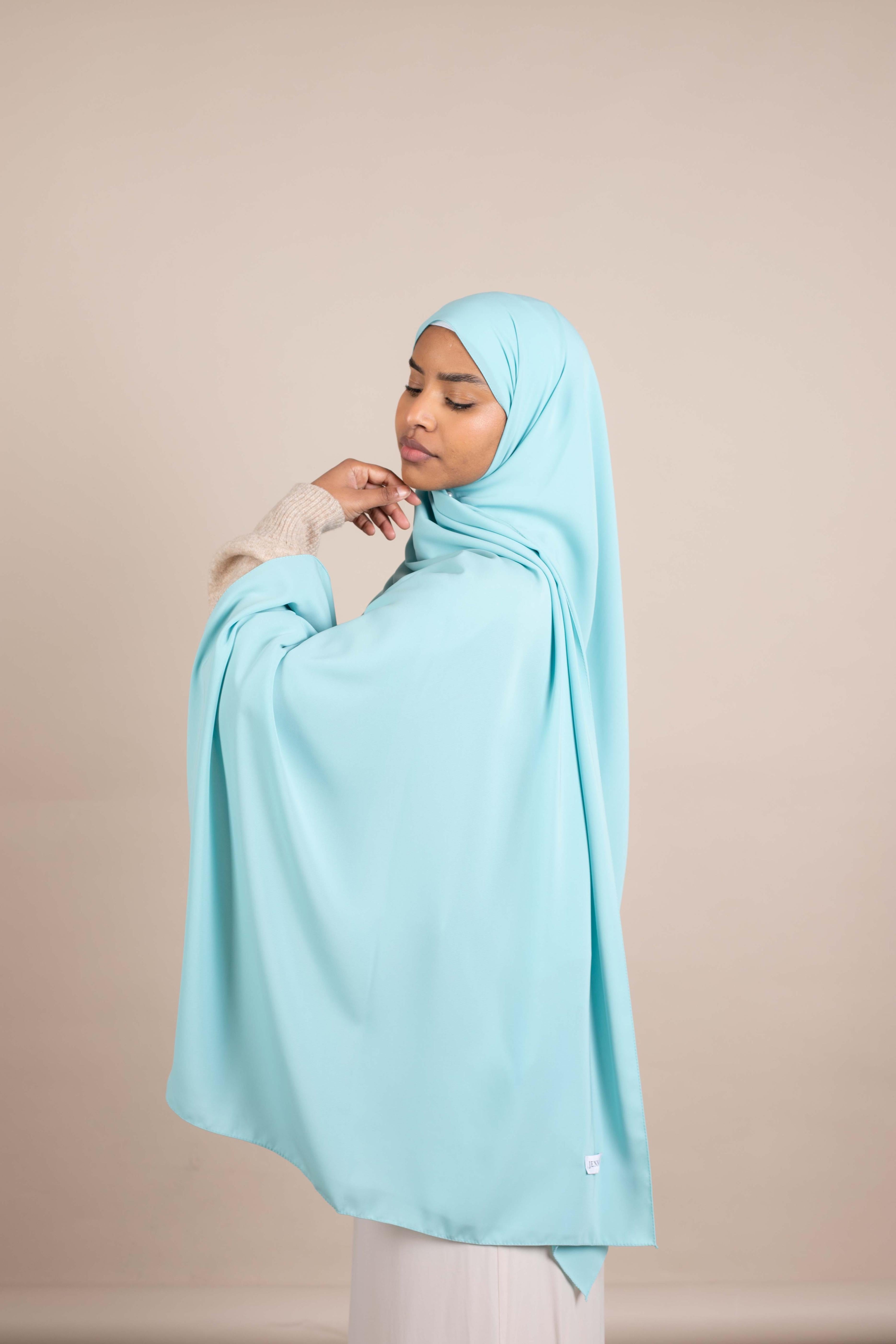 Hijab Soie de Medine - nuance Greeny