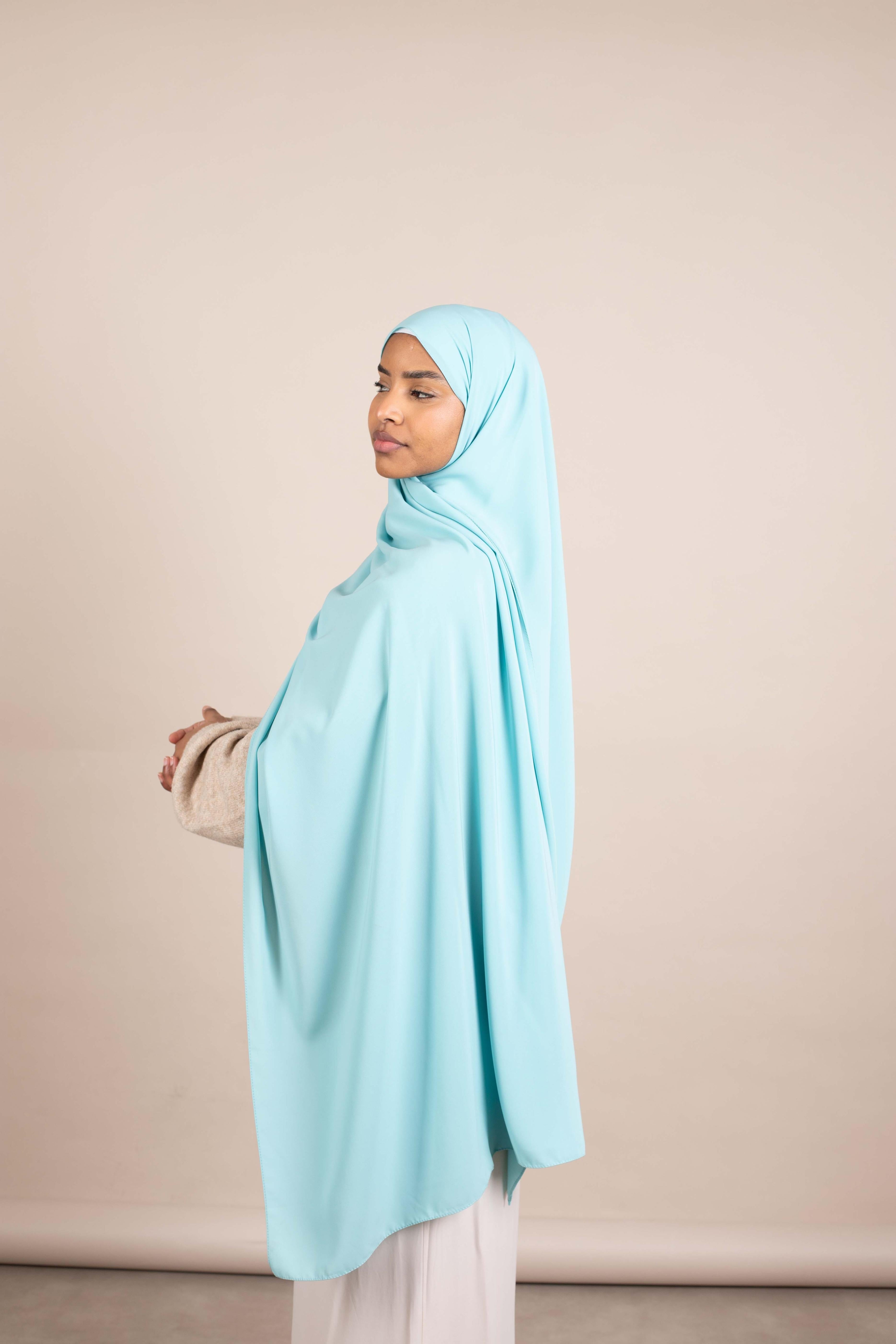 Hijab Soie de Medine - nuance Greeny