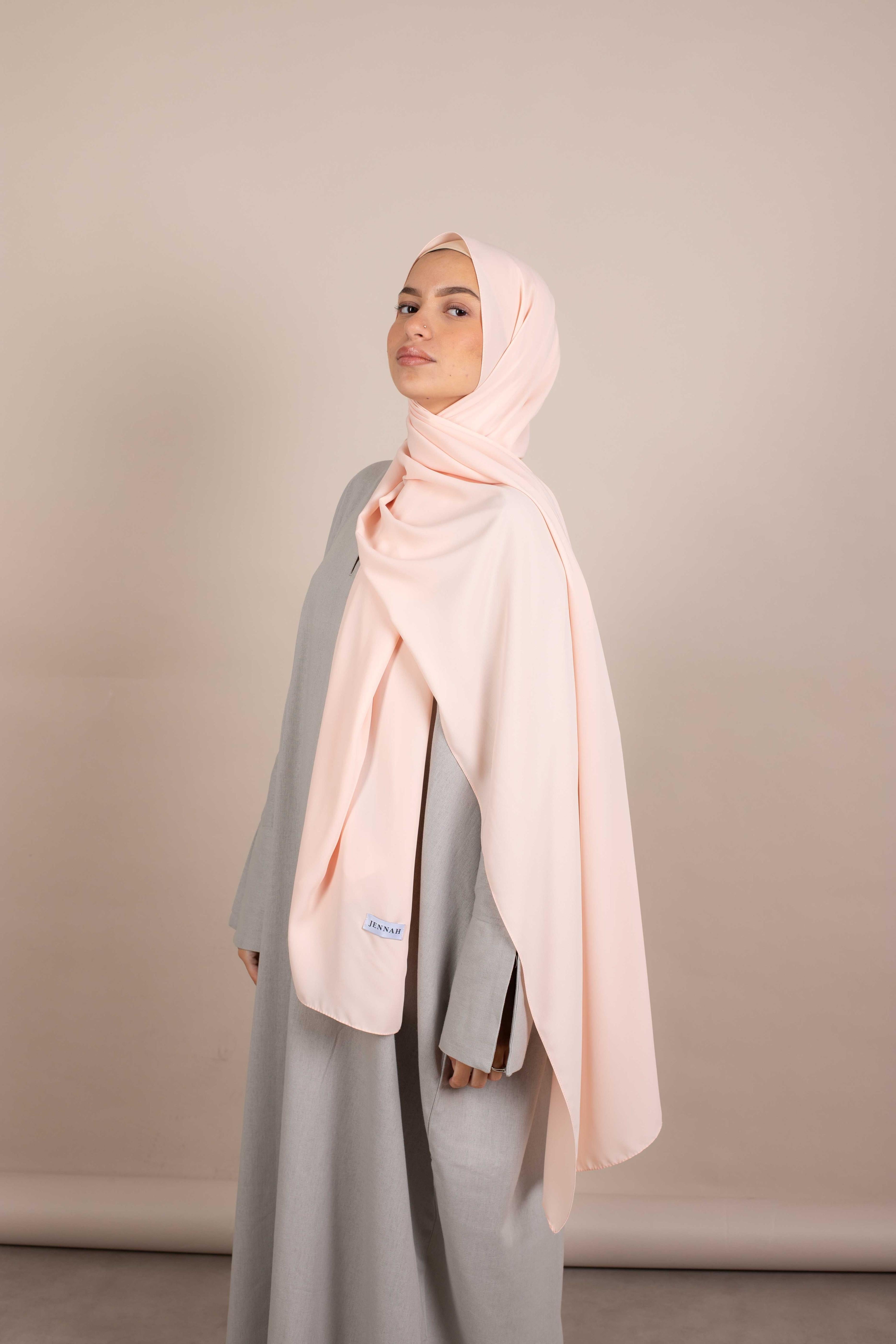 Hijab Soie de Medine - nuance Pinky