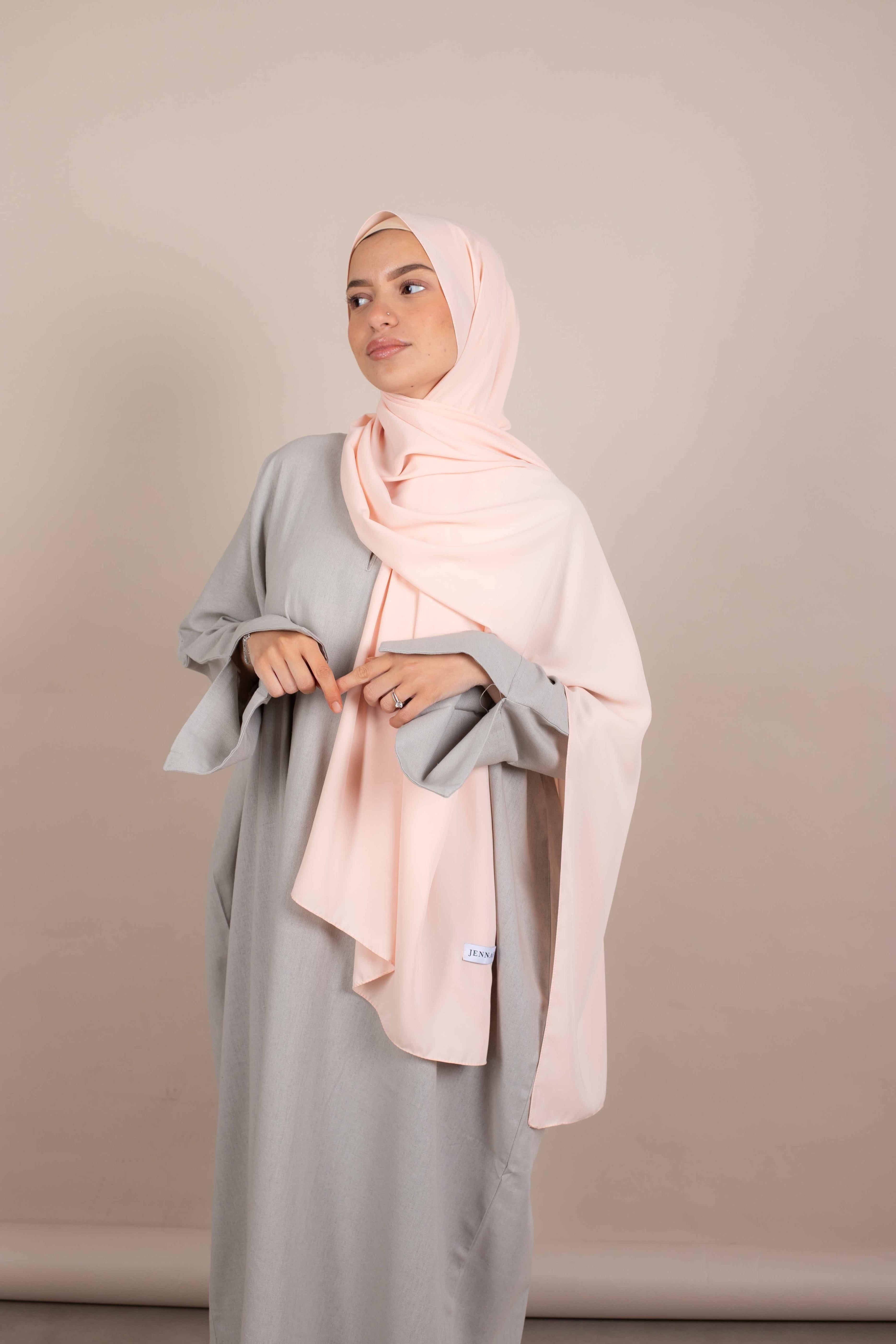 Hijab Soie de Medine - nuance Pinky